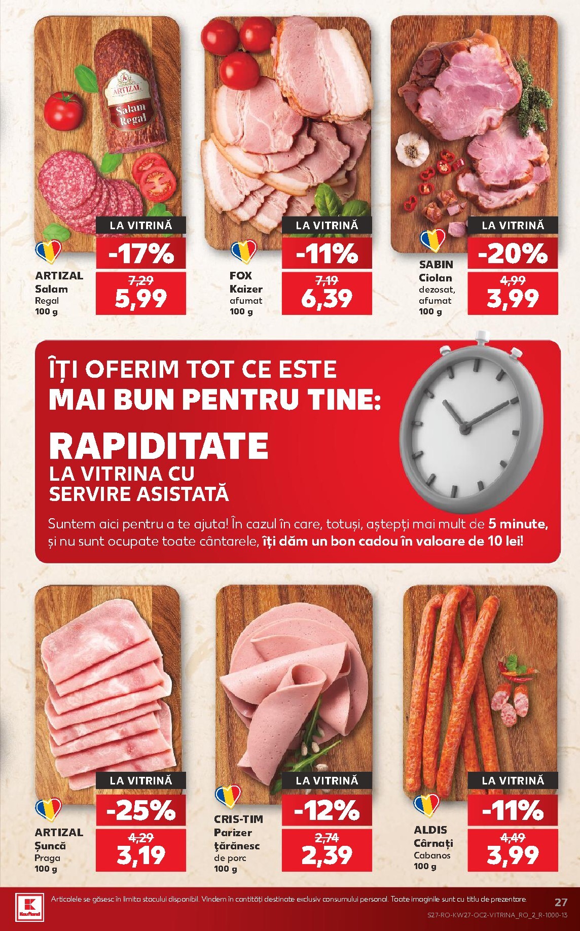 kaufland - Brosura Kaufland valabilă de la miercuri 01.07.2026 până la marți 07.07.2026 - page: 27