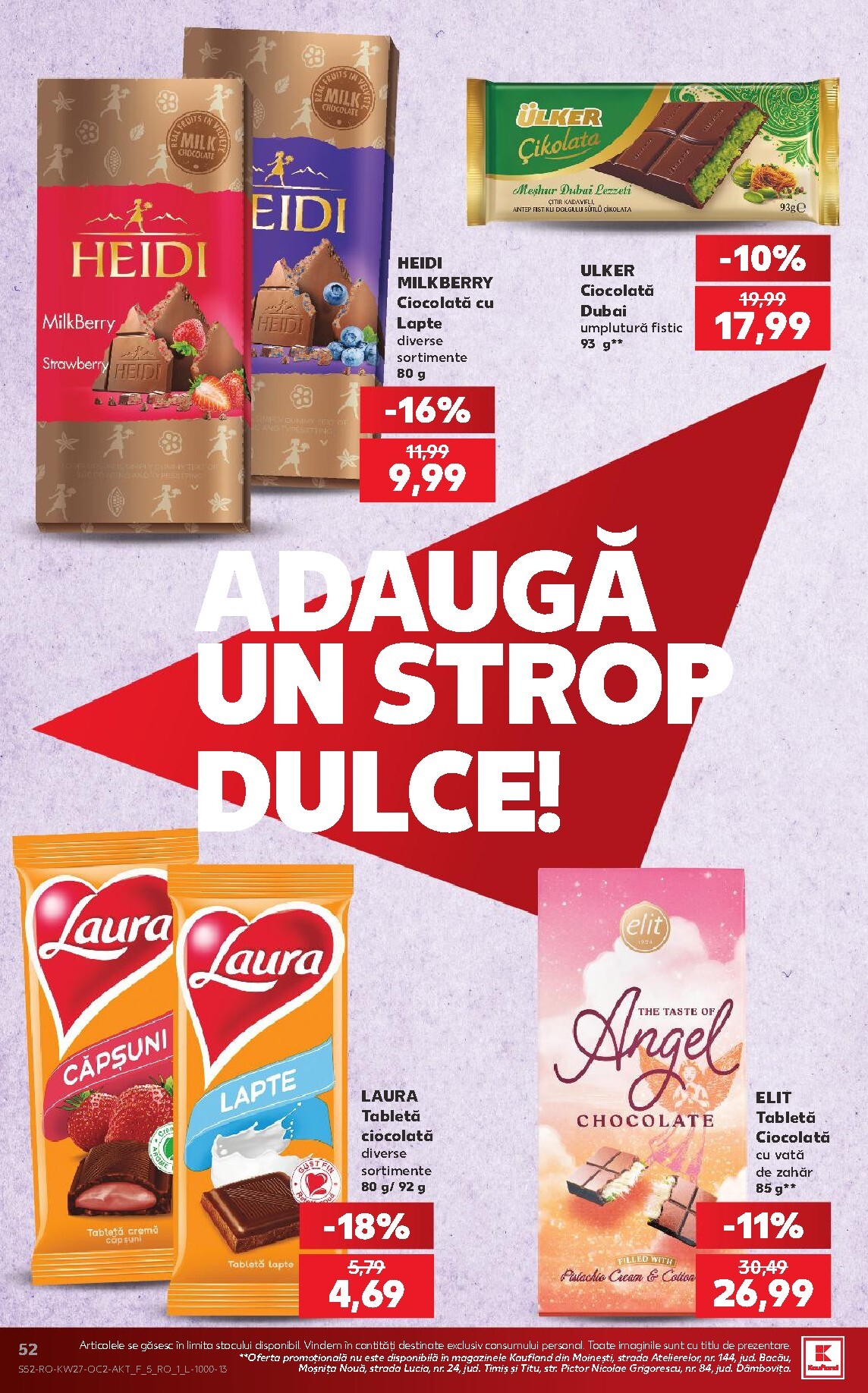 kaufland - Brosura Kaufland valabilă de la miercuri 01.07.2026 până la marți 07.07.2026 - page: 52