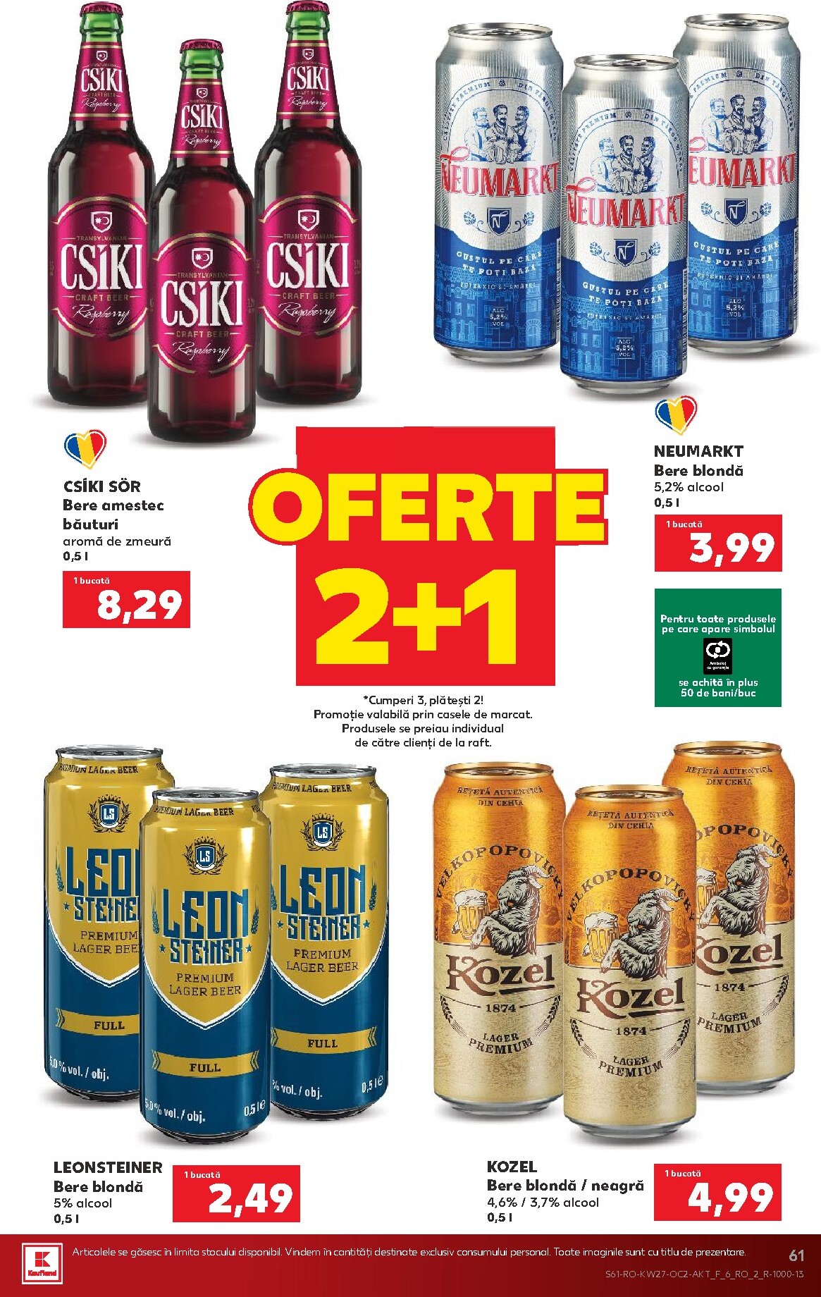 kaufland - Brosura Kaufland valabilă de la miercuri 01.07.2026 până la marți 07.07.2026 - page: 61