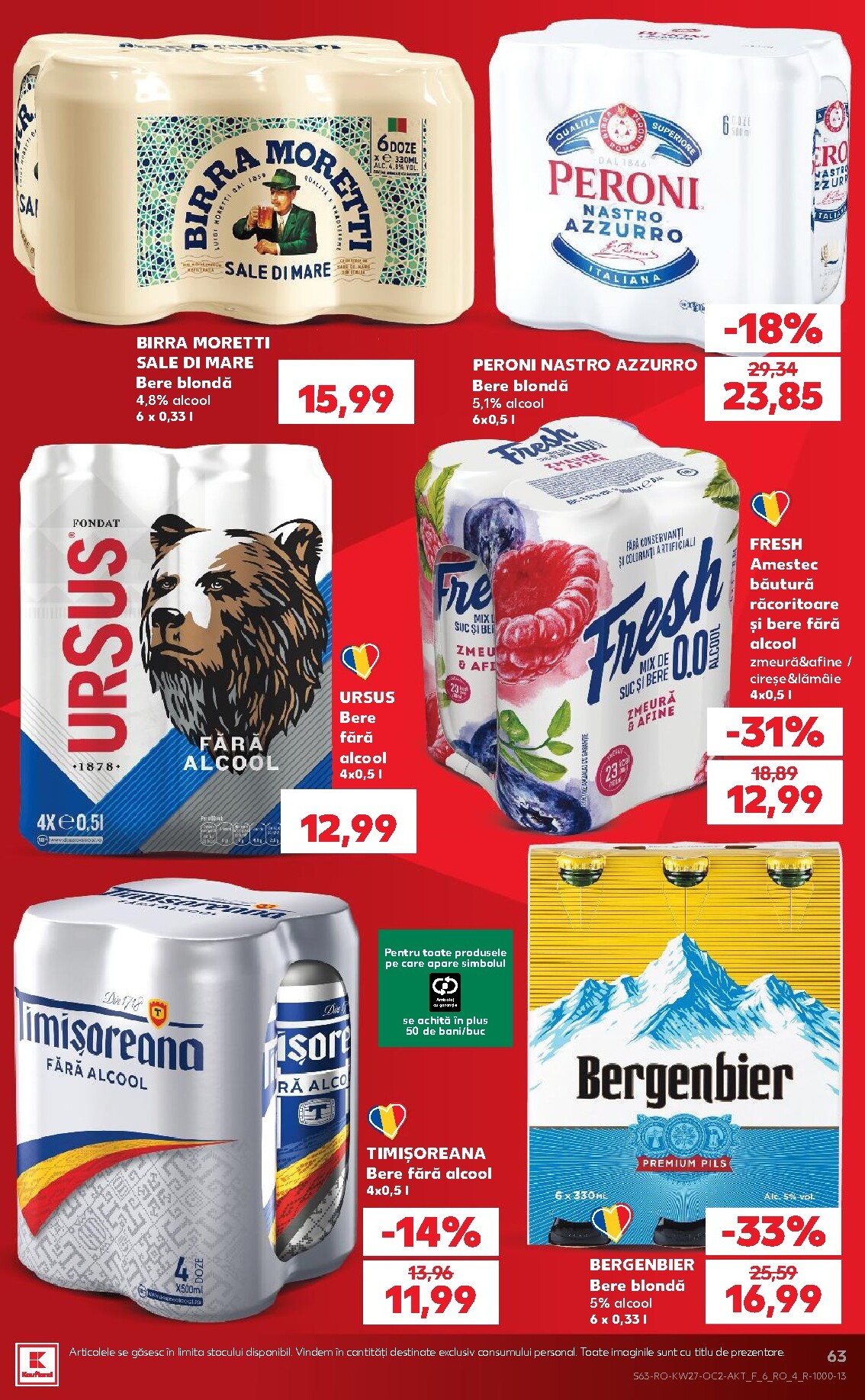 kaufland - Brosura Kaufland valabilă de la miercuri 01.07.2026 până la marți 07.07.2026 - page: 63
