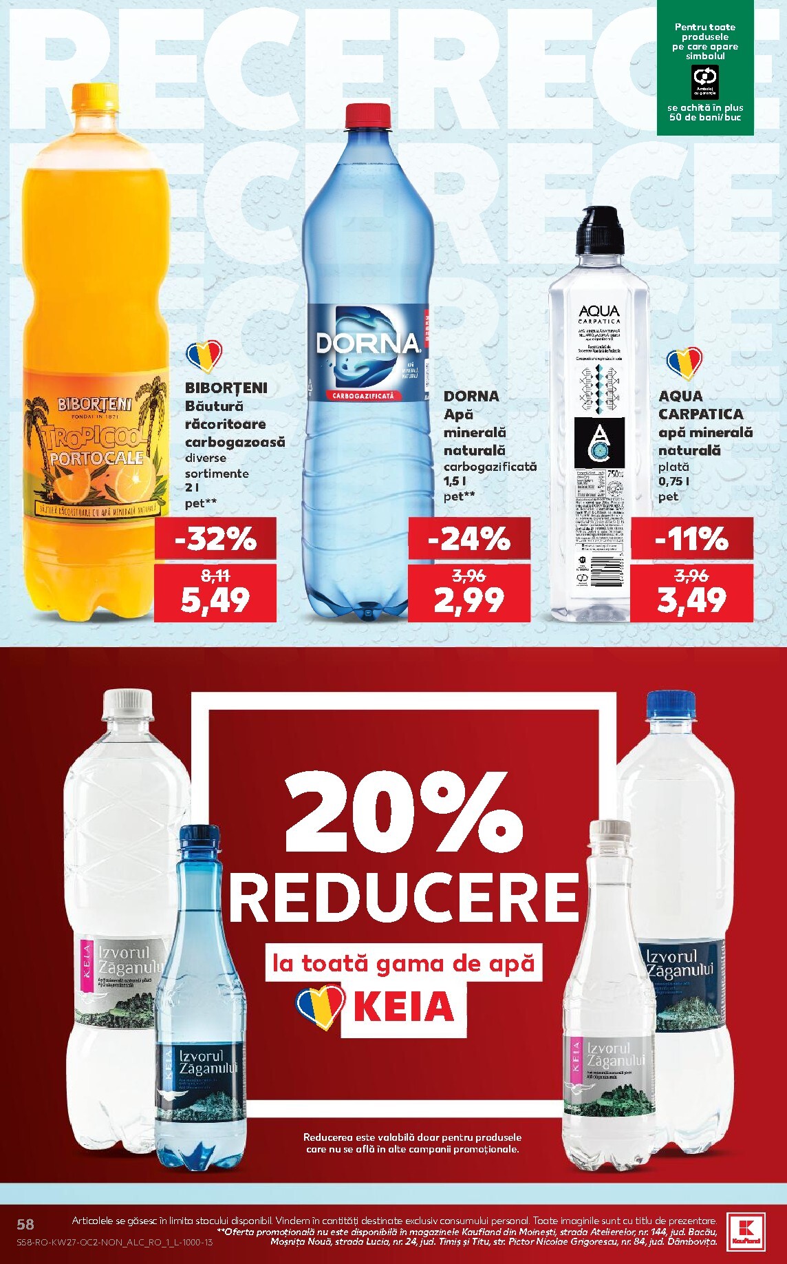kaufland - Brosura Kaufland valabilă de la miercuri 01.07.2026 până la marți 07.07.2026 - page: 58