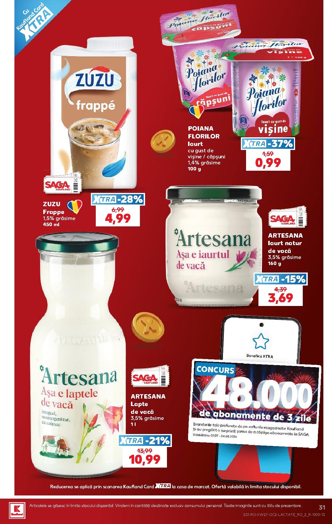 kaufland - Brosura Kaufland valabilă de la miercuri 01.07.2026 până la marți 07.07.2026 - page: 31