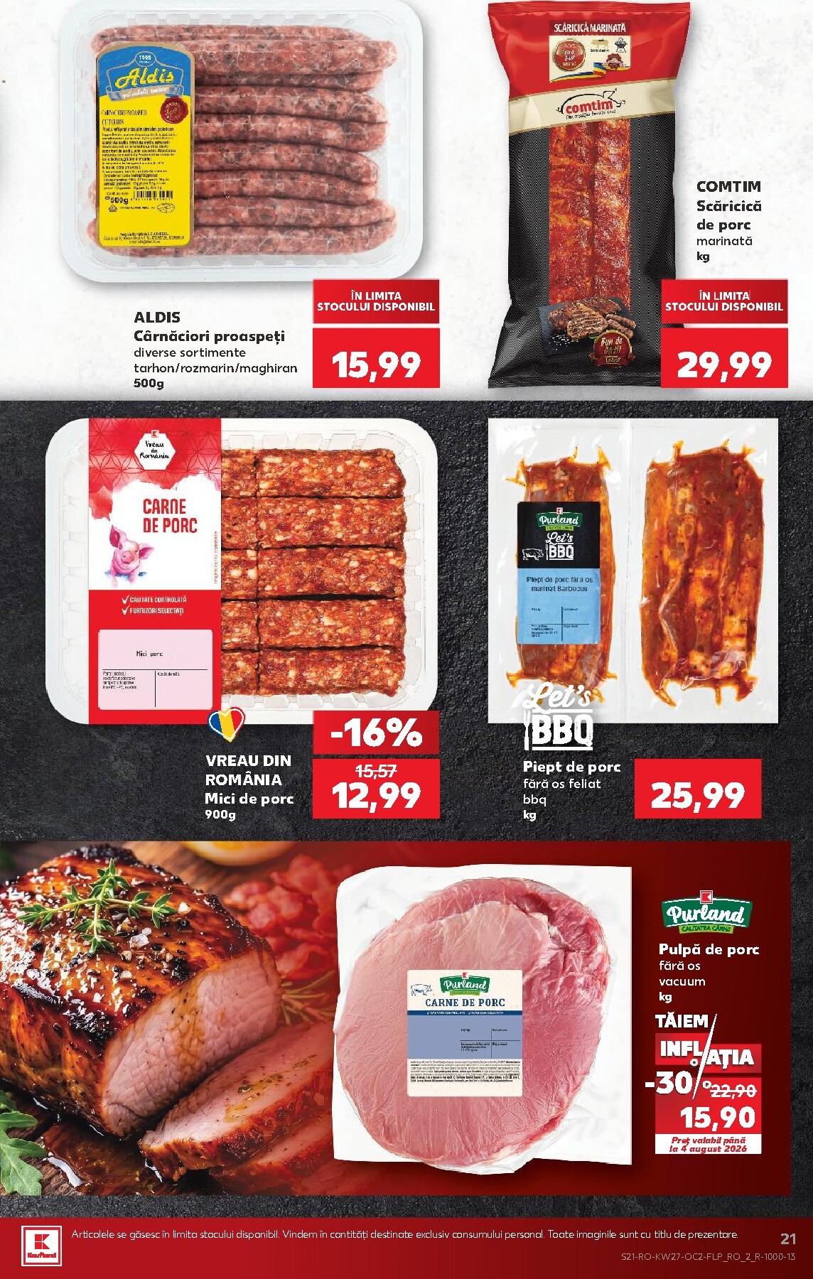kaufland - Brosura Kaufland valabilă de la miercuri 01.07.2026 până la marți 07.07.2026 - page: 21