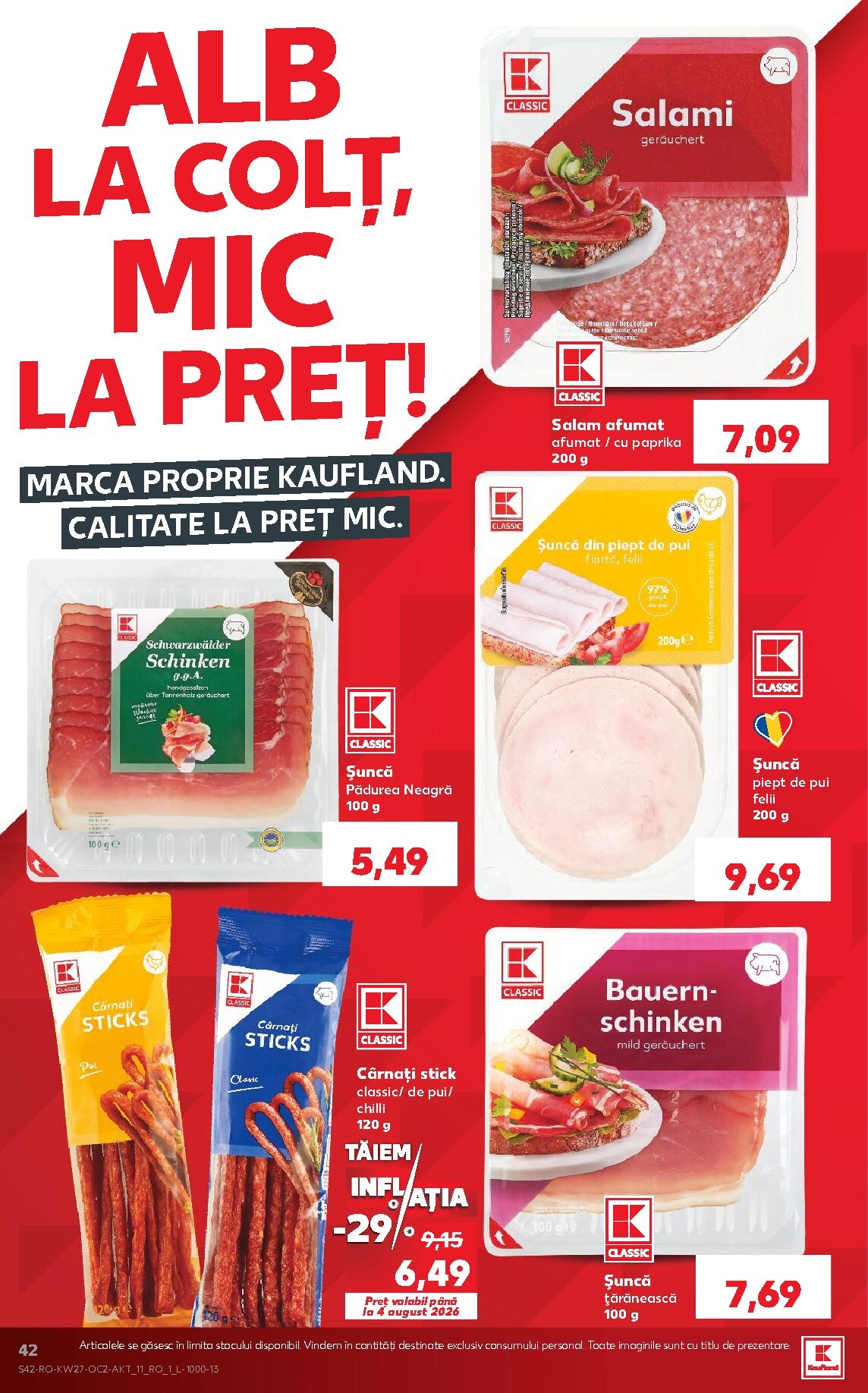 kaufland - Brosura Kaufland valabilă de la miercuri 01.07.2026 până la marți 07.07.2026 - page: 42