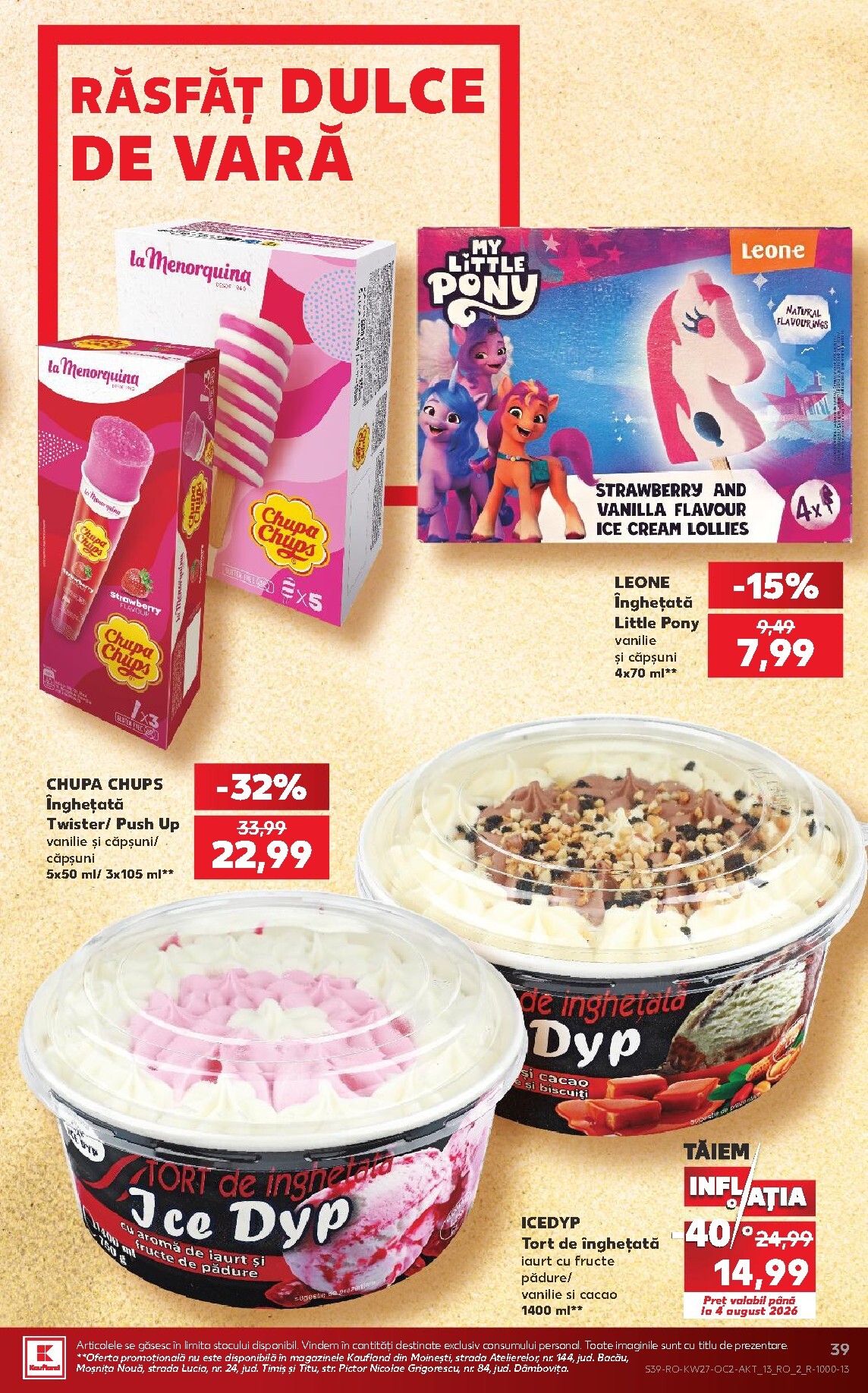 kaufland - Brosura Kaufland valabilă de la miercuri 01.07.2026 până la marți 07.07.2026 - page: 39