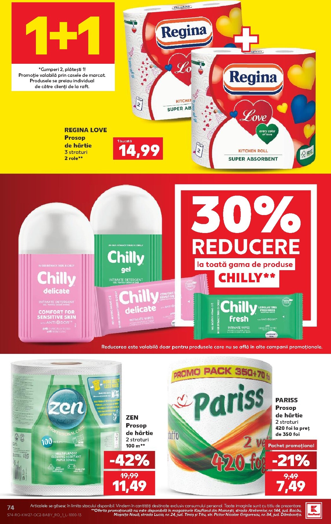 kaufland - Brosura Kaufland valabilă de la miercuri 01.07.2026 până la marți 07.07.2026 - page: 74