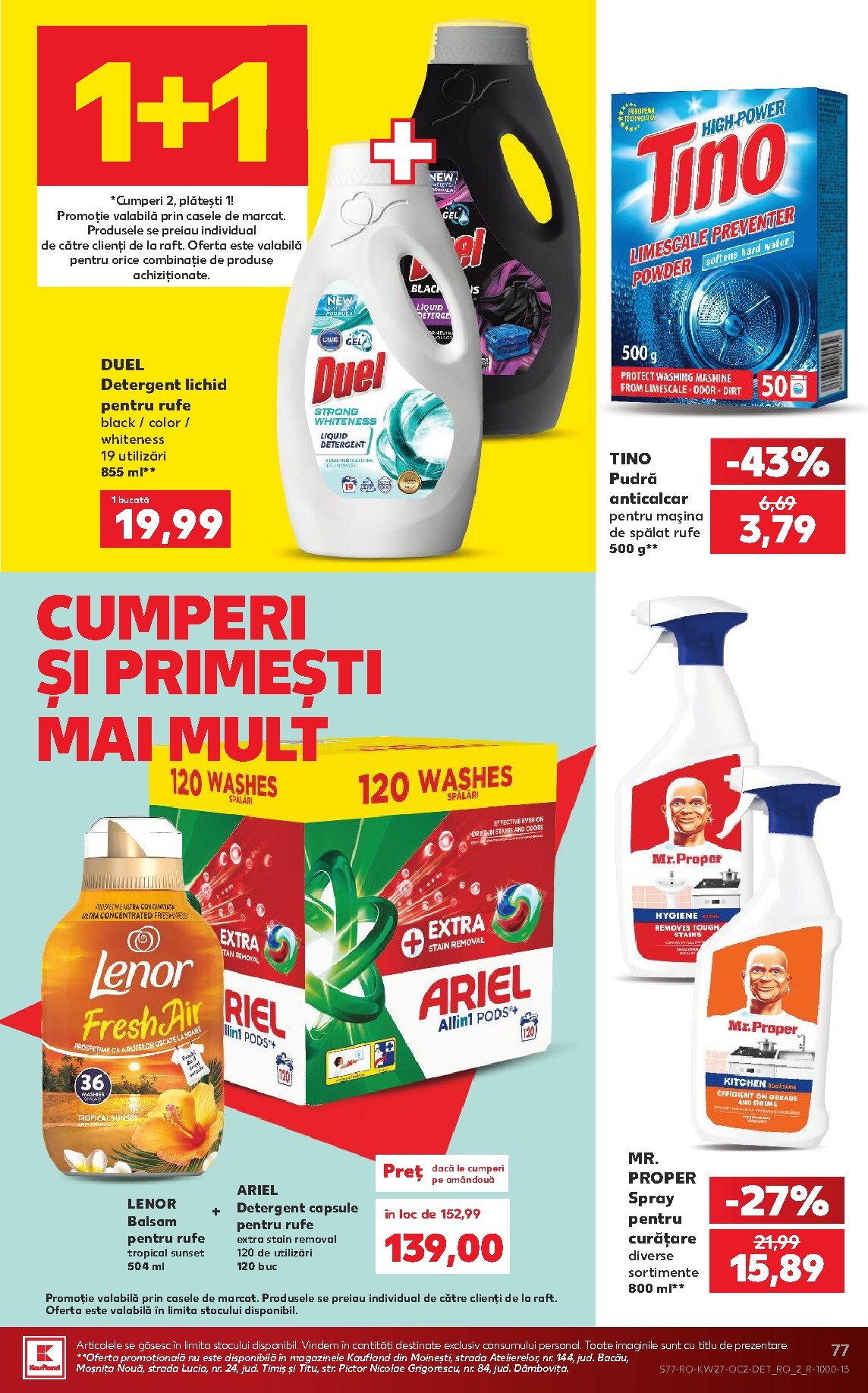 kaufland - Brosura Kaufland valabilă de la miercuri 01.07.2026 până la marți 07.07.2026 - page: 77