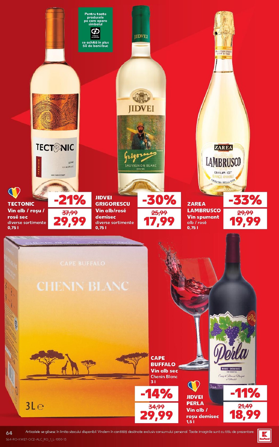 kaufland - Brosura Kaufland valabilă de la miercuri 01.07.2026 până la marți 07.07.2026 - page: 64