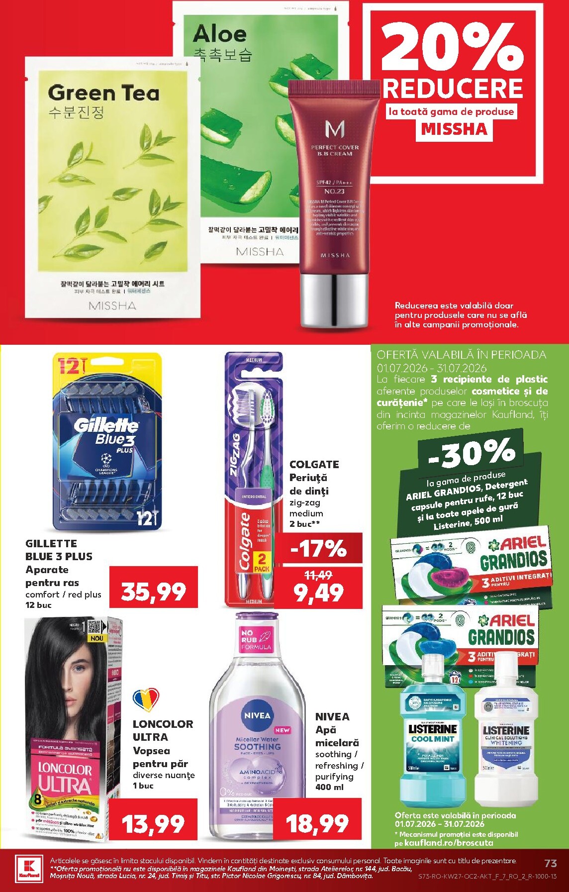 kaufland - Brosura Kaufland valabilă de la miercuri 01.07.2026 până la marți 07.07.2026 - page: 73