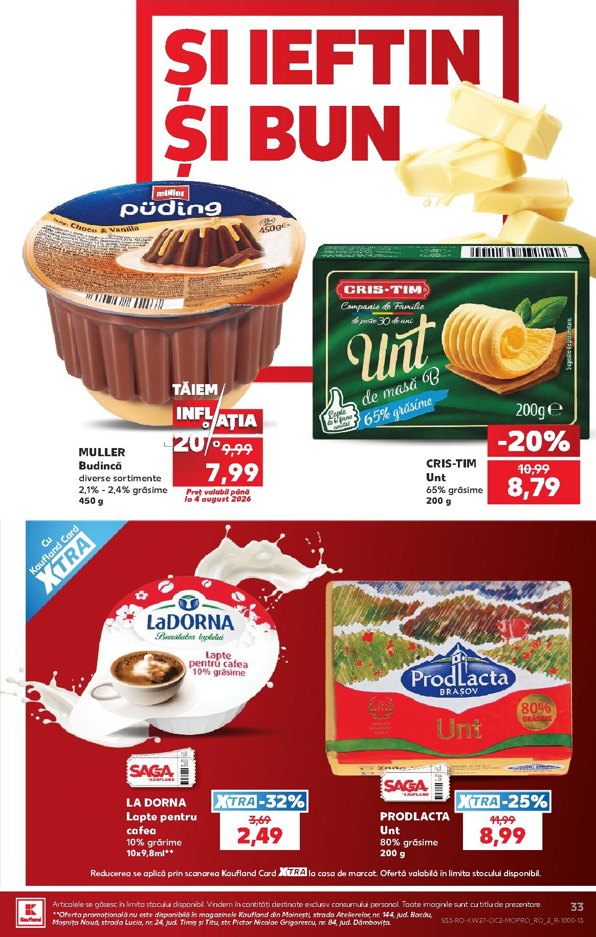 kaufland - Brosura Kaufland valabilă de la miercuri 01.07.2026 până la marți 07.07.2026 - page: 33