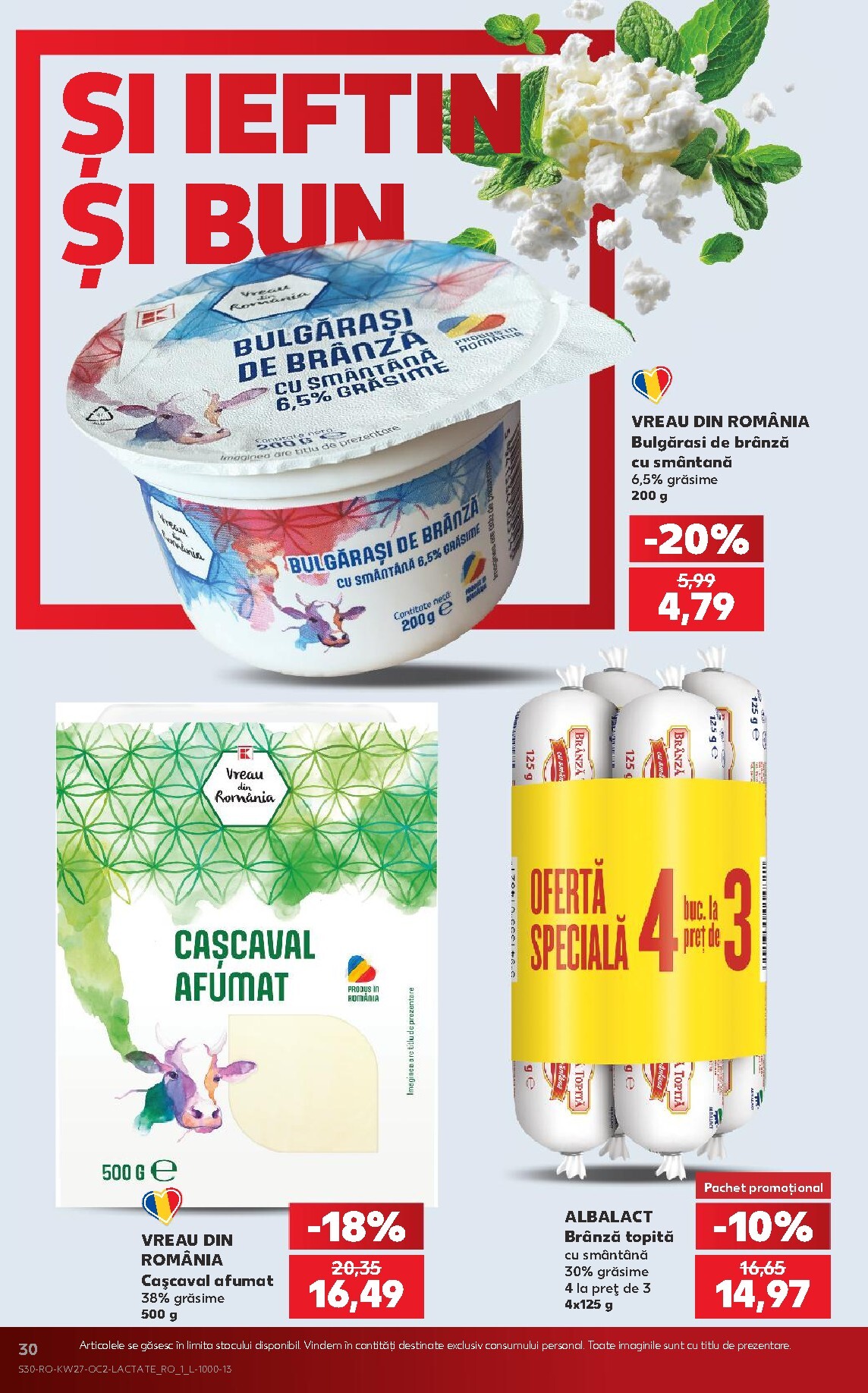 kaufland - Brosura Kaufland valabilă de la miercuri 01.07.2026 până la marți 07.07.2026 - page: 30