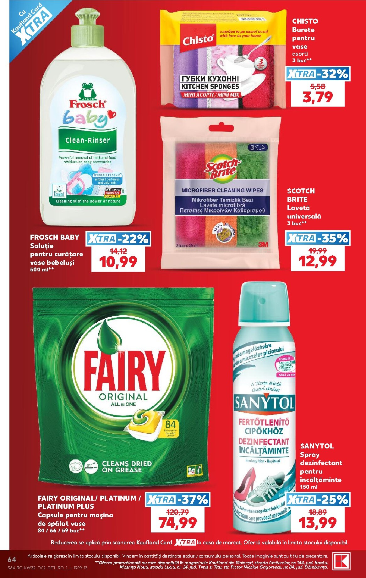 kaufland - Pliantele viitoare Kaufland valabil de la miercuri 05.08.2026 până la marți 11.08.2026 - page: 64