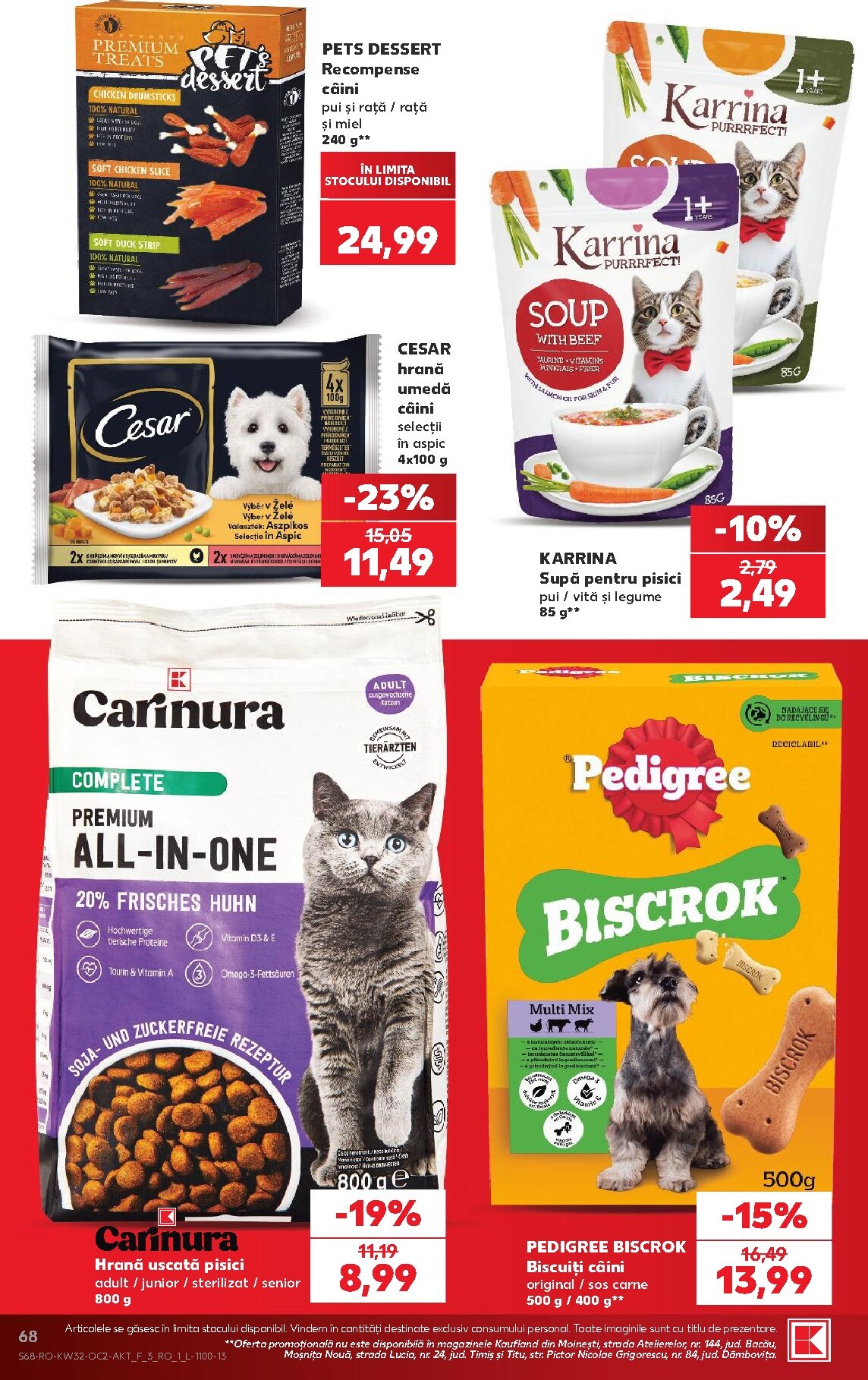 kaufland - Pliantele viitoare Kaufland valabil de la miercuri 05.08.2026 până la marți 11.08.2026 - page: 68