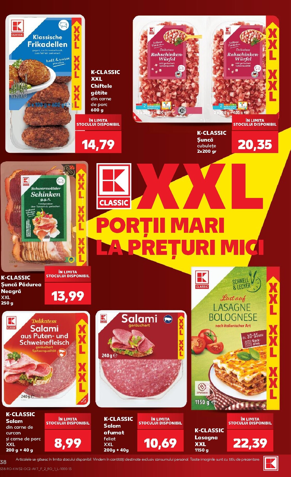 kaufland - Pliantele viitoare Kaufland valabil de la miercuri 05.08.2026 până la marți 11.08.2026 - page: 38
