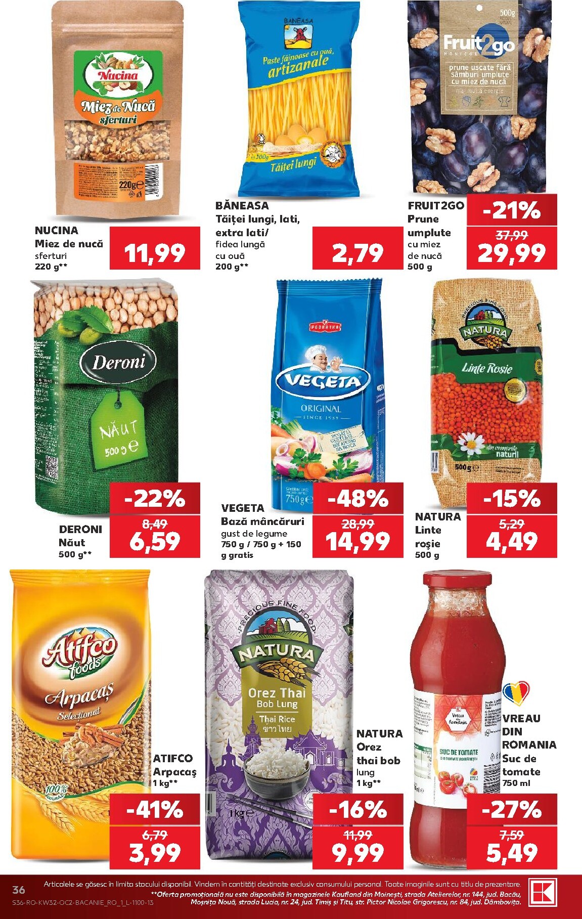 kaufland - Pliantele viitoare Kaufland valabil de la miercuri 05.08.2026 până la marți 11.08.2026 - page: 36