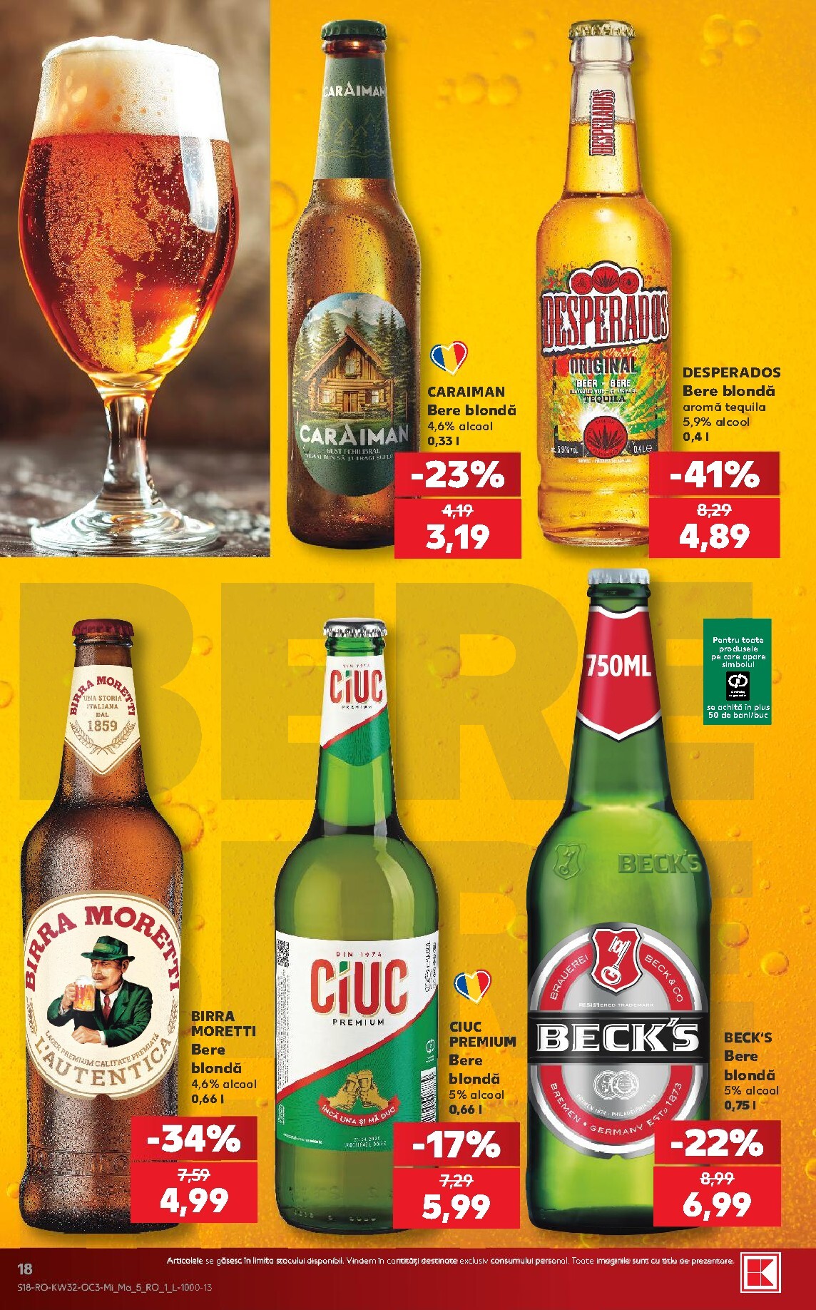 kaufland - Pliantele viitoare Kaufland - Ieftin si bun valabil de la miercuri 05.08.2026 până la marți 11.08.2026 - page: 18