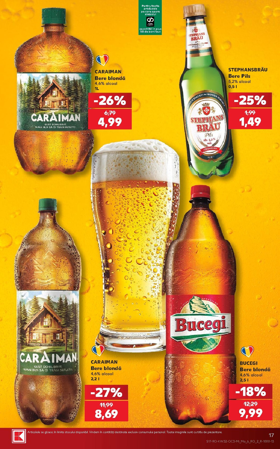 kaufland - Pliantele viitoare Kaufland - Ieftin si bun valabil de la miercuri 05.08.2026 până la marți 11.08.2026 - page: 17