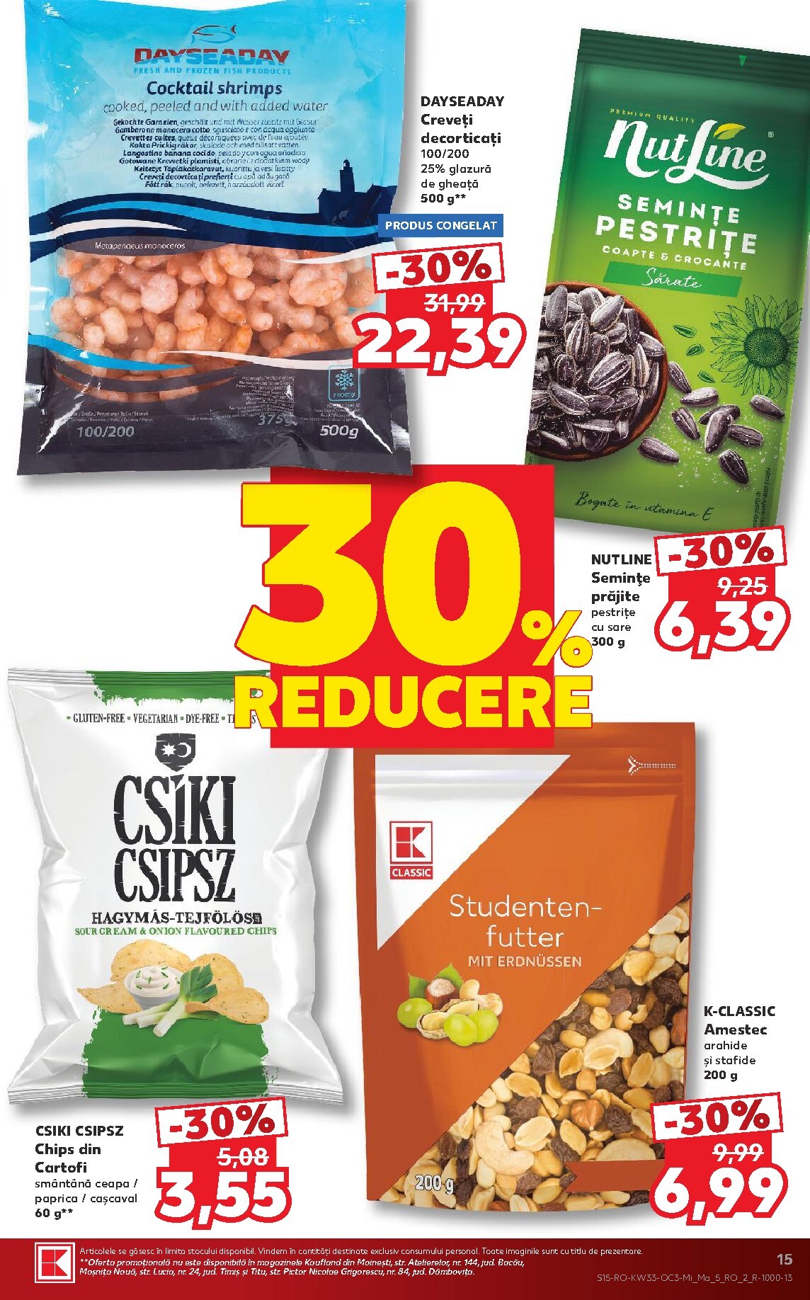kaufland - Kaufland pliante pentru săptămâna viitoare de la miercuri 12.08.2026 până la marți 18.08.2026 - page: 15