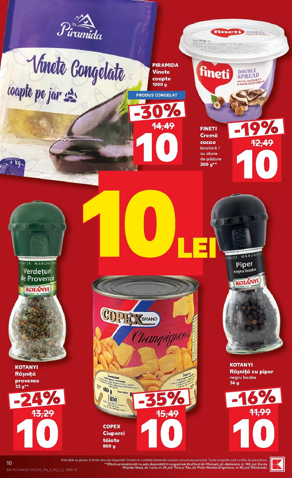 kaufland - Kaufland pliante pentru săptămâna viitoare de la miercuri 12.08.2026 până la marți 18.08.2026 - page: 10