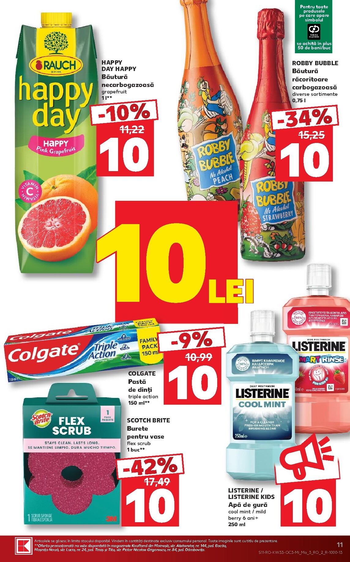 kaufland - Kaufland pliante pentru săptămâna viitoare de la miercuri 12.08.2026 până la marți 18.08.2026 - page: 11