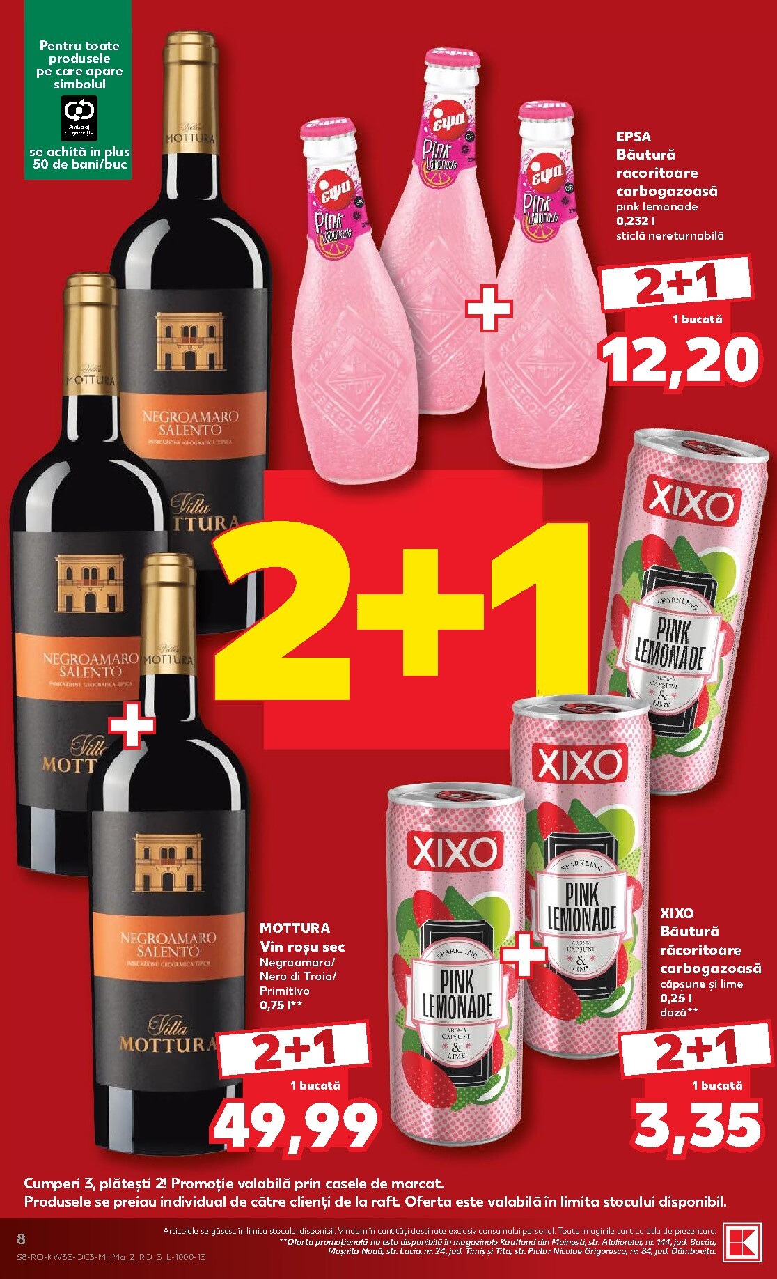 kaufland - Kaufland pliante pentru săptămâna viitoare de la miercuri 12.08.2026 până la marți 18.08.2026 - page: 8