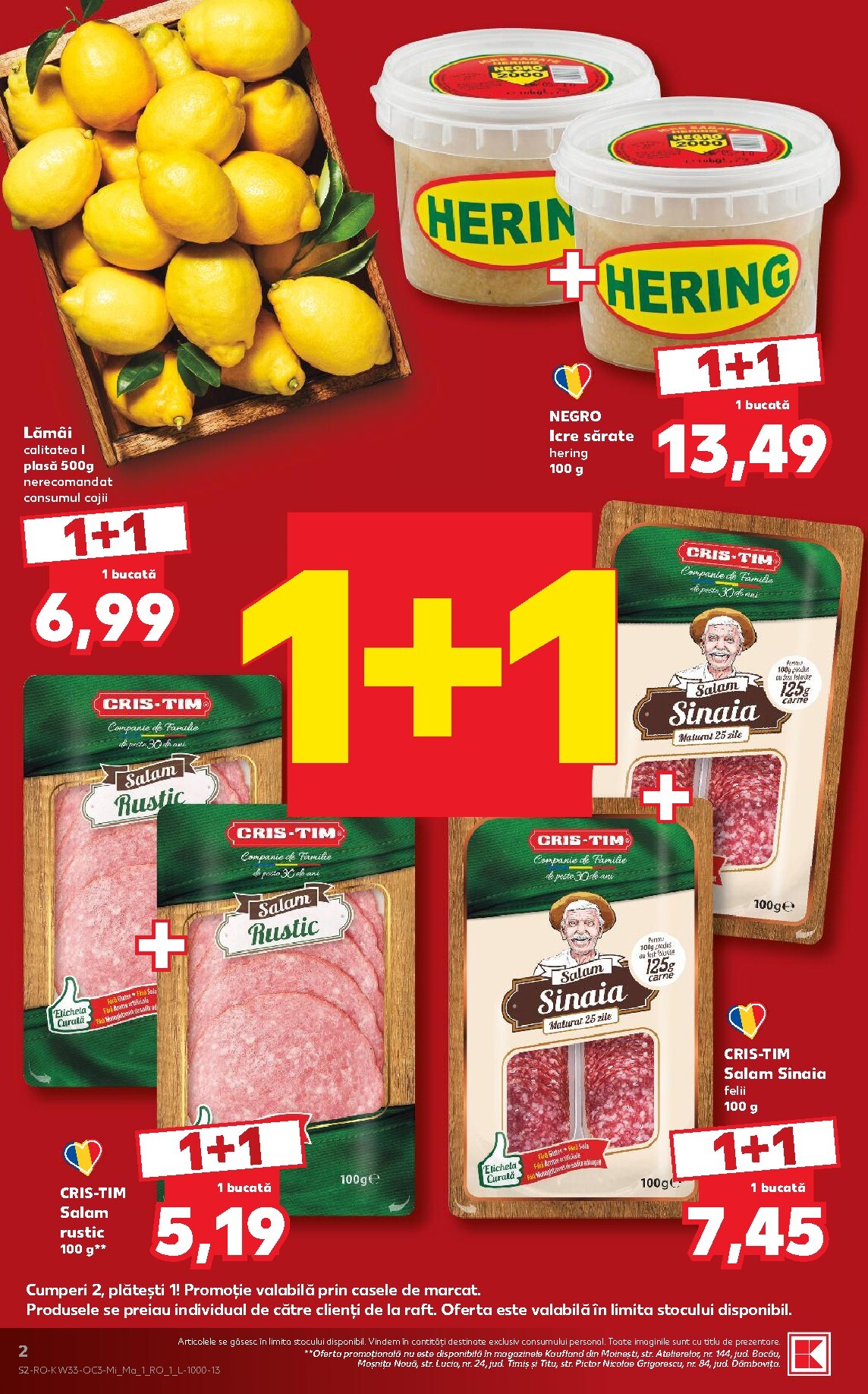 kaufland - Kaufland pliante pentru săptămâna viitoare de la miercuri 12.08.2026 până la marți 18.08.2026 - page: 2