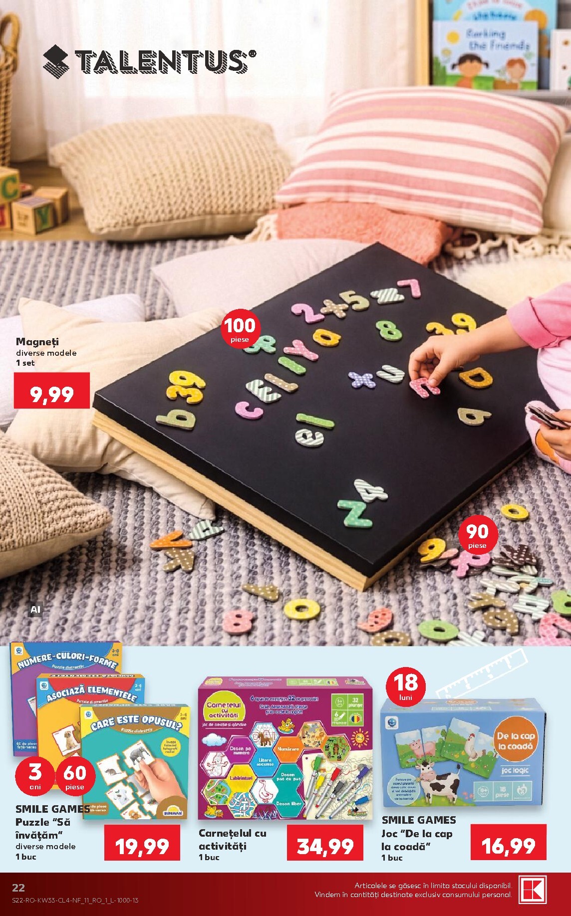 kaufland - Kaufland - Nonfood pliante pentru săptămâna viitoare de la miercuri 12.08.2026 până la marți 18.08.2026 - page: 22