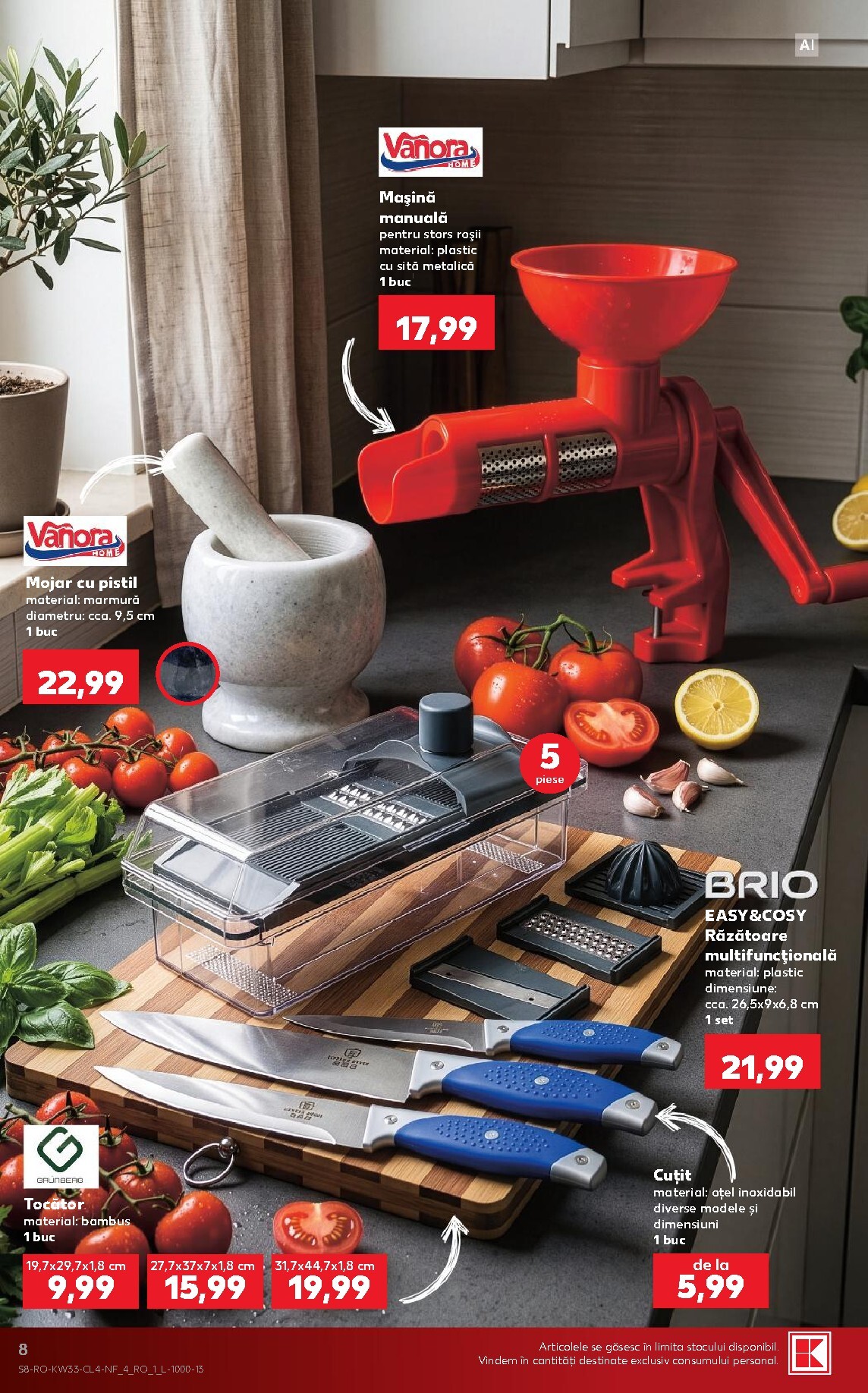 kaufland - Kaufland - Nonfood pliante pentru săptămâna viitoare de la miercuri 12.08.2026 până la marți 18.08.2026 - page: 8