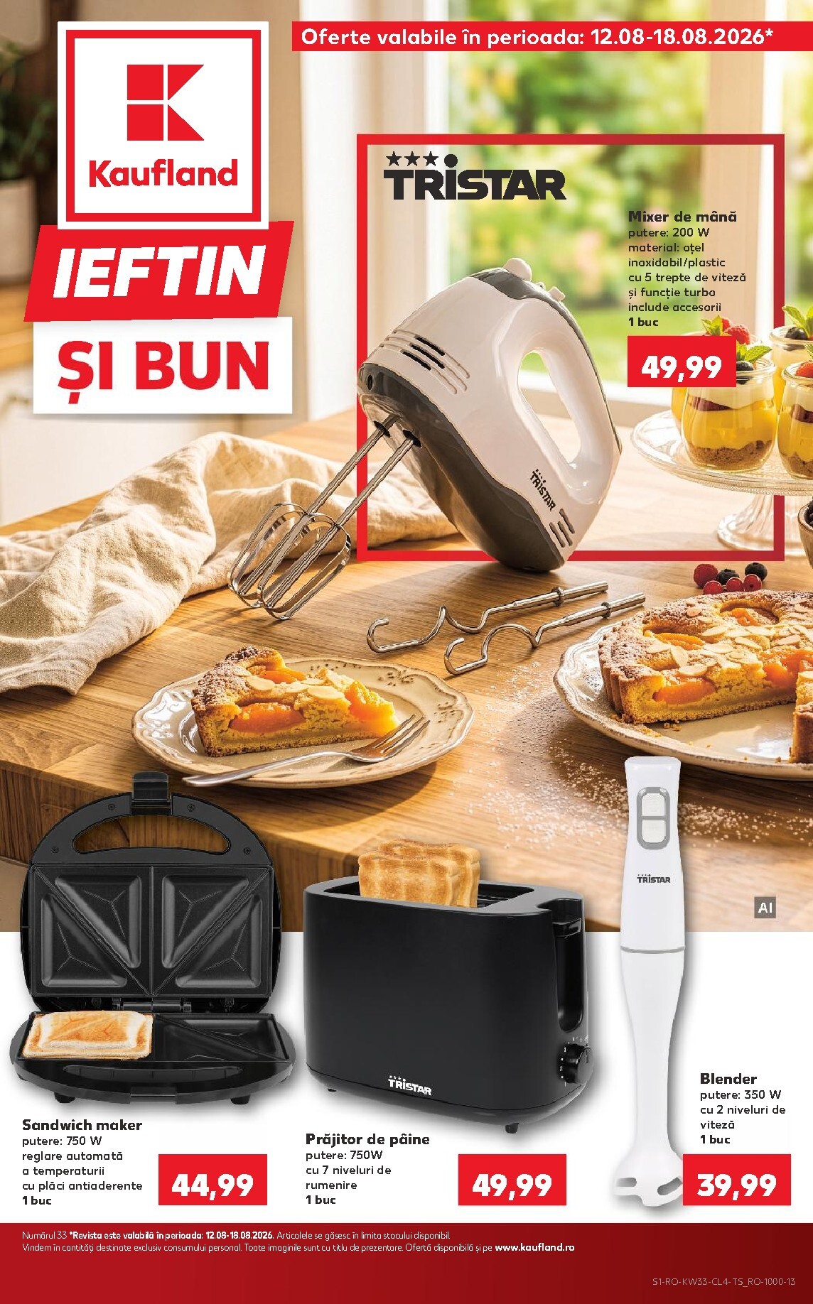 kaufland - Kaufland - Nonfood pliante pentru săptămâna viitoare de la miercuri 12.08.2026 până la marți 18.08.2026