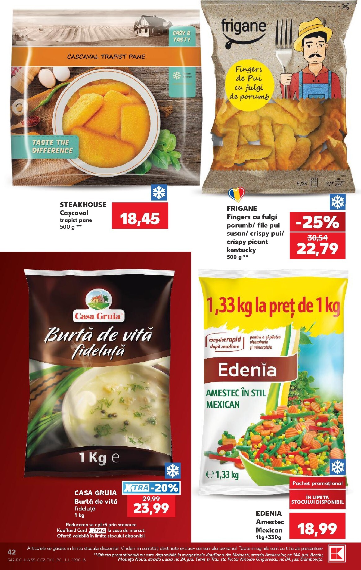 kaufland - Kaufland pliante pentru săptămâna viitoare de la miercuri 26.08.2026 până la marți 01.09.2026 - page: 42