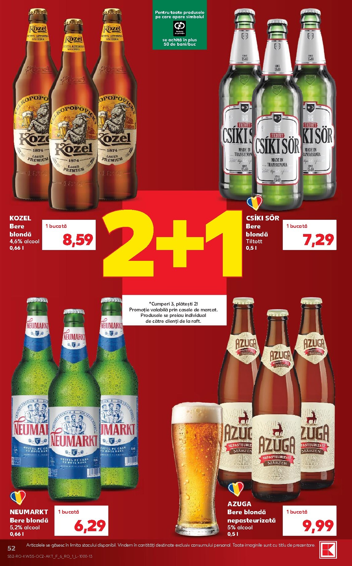 kaufland - Kaufland pliante pentru săptămâna viitoare de la miercuri 26.08.2026 până la marți 01.09.2026 - page: 52