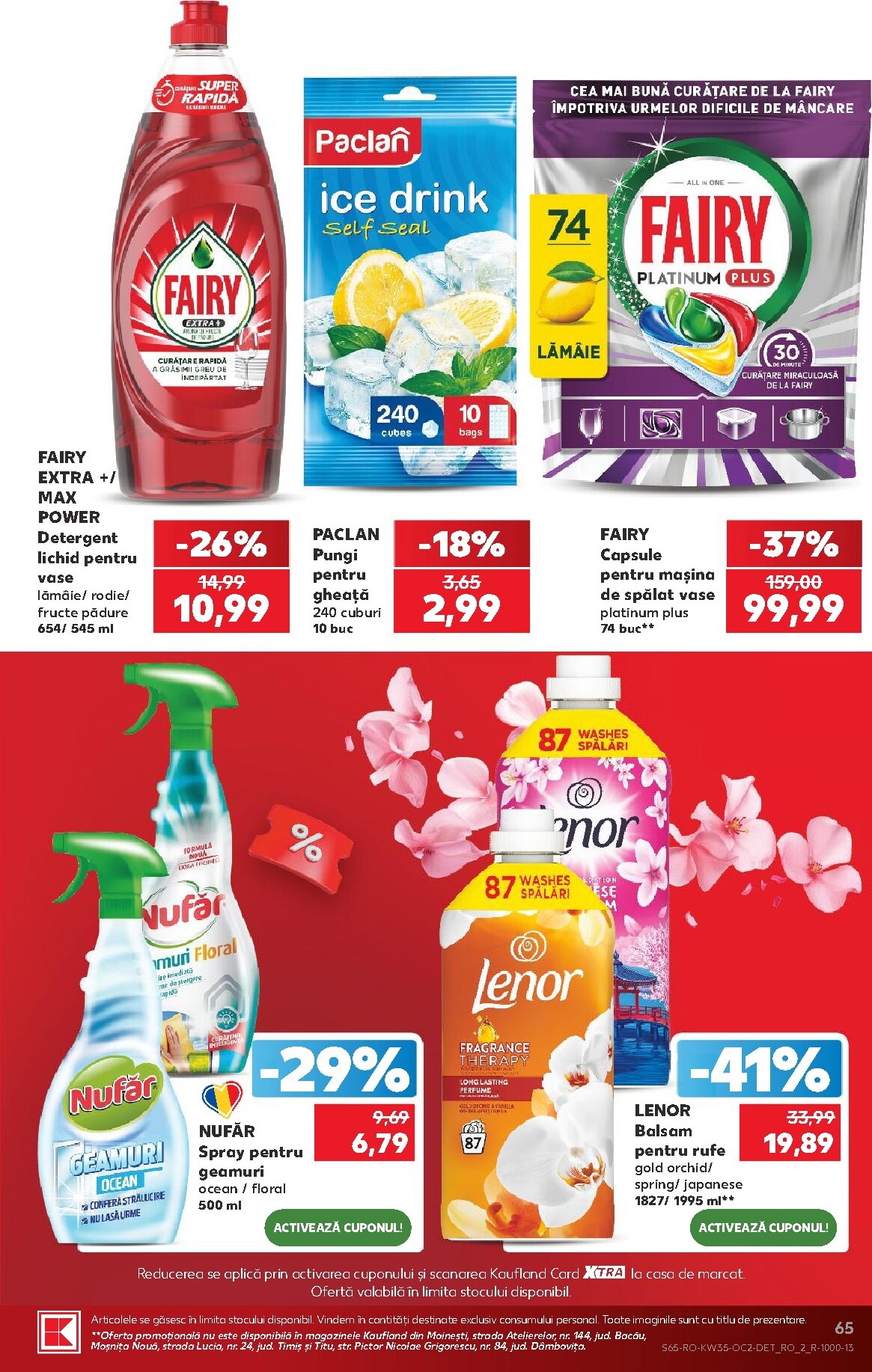 kaufland - Kaufland pliante pentru săptămâna viitoare de la miercuri 26.08.2026 până la marți 01.09.2026 - page: 65