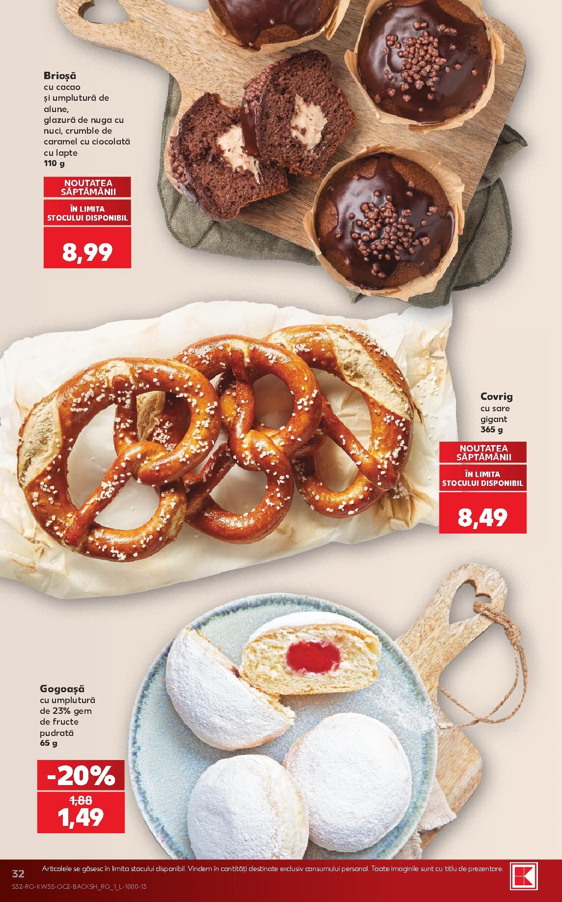 kaufland - Kaufland pliante pentru săptămâna viitoare de la miercuri 26.08.2026 până la marți 01.09.2026 - page: 32