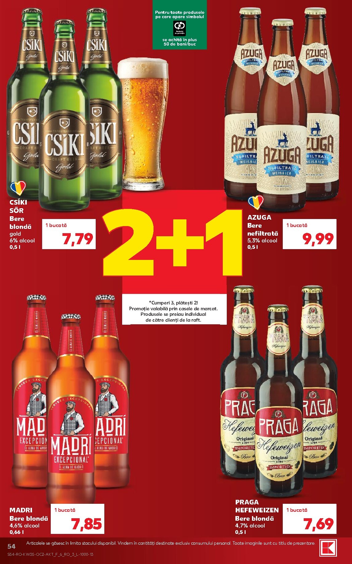 kaufland - Kaufland pliante pentru săptămâna viitoare de la miercuri 26.08.2026 până la marți 01.09.2026 - page: 54
