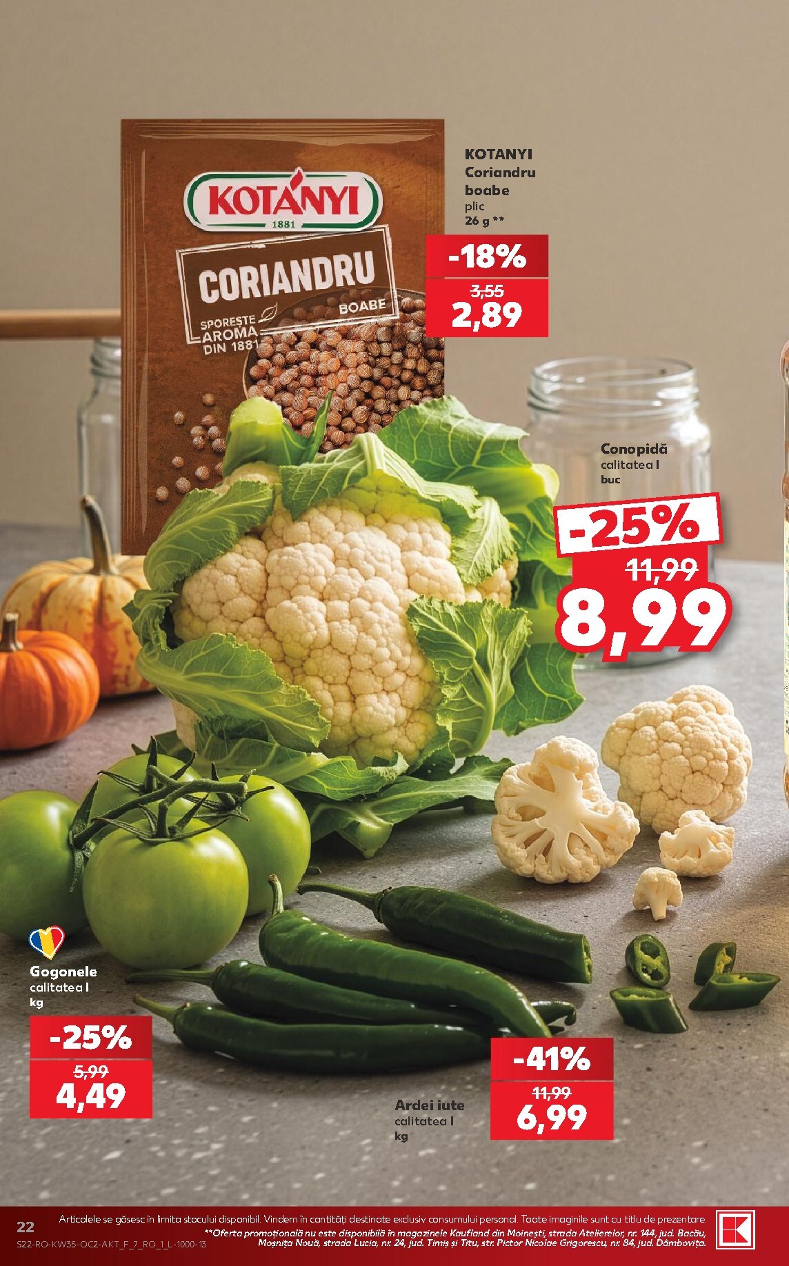 kaufland - Kaufland pliante pentru săptămâna viitoare de la miercuri 26.08.2026 până la marți 01.09.2026 - page: 22