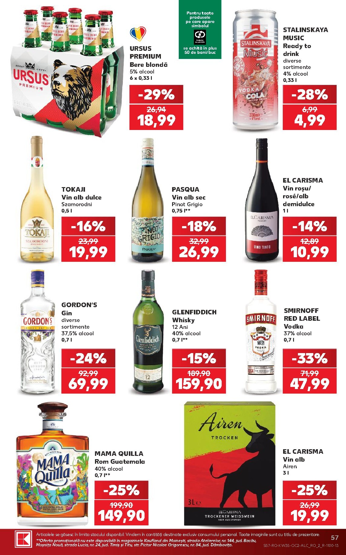 kaufland - Kaufland pliante pentru săptămâna viitoare de la miercuri 26.08.2026 până la marți 01.09.2026 - page: 57