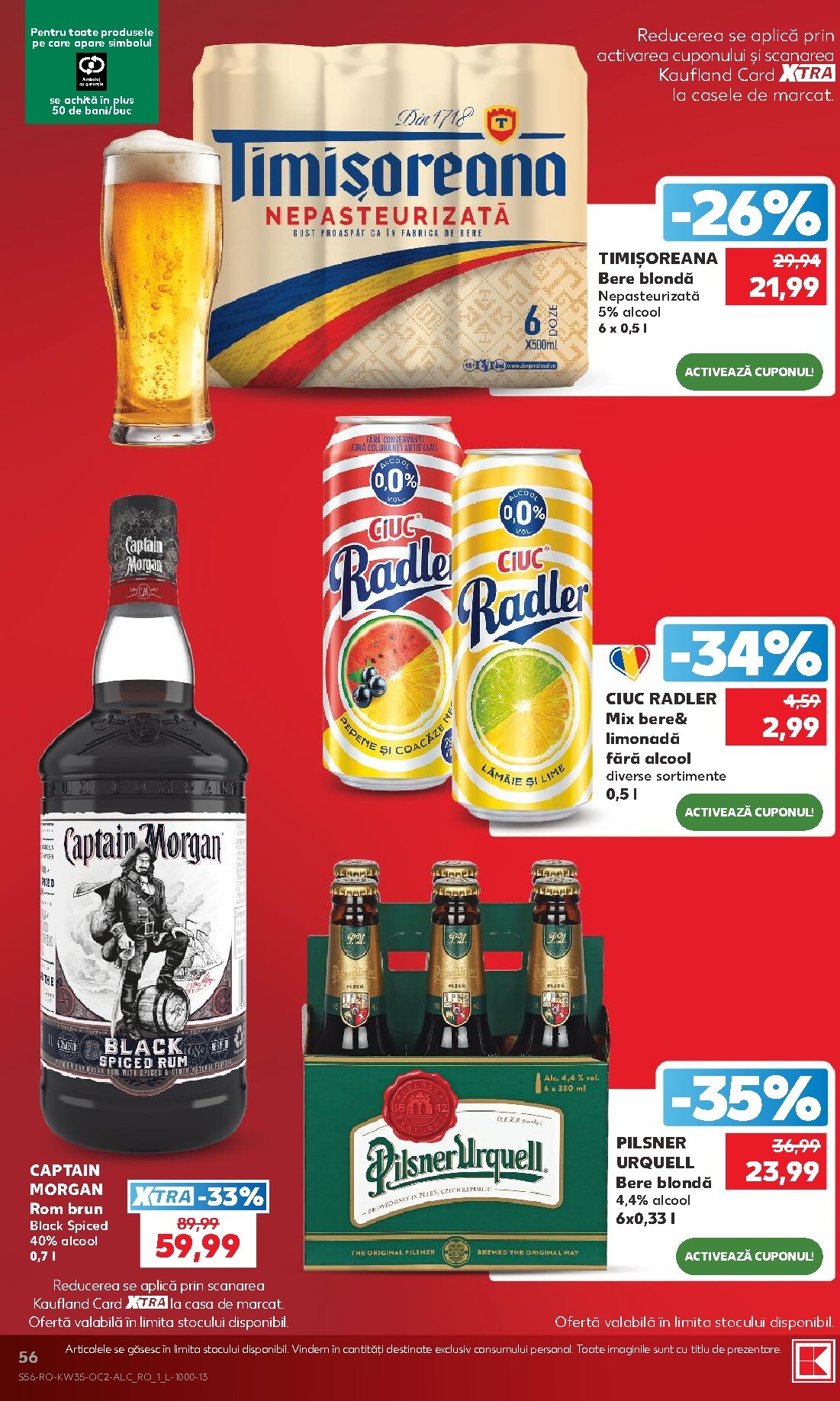 kaufland - Kaufland pliante pentru săptămâna viitoare de la miercuri 26.08.2026 până la marți 01.09.2026 - page: 56