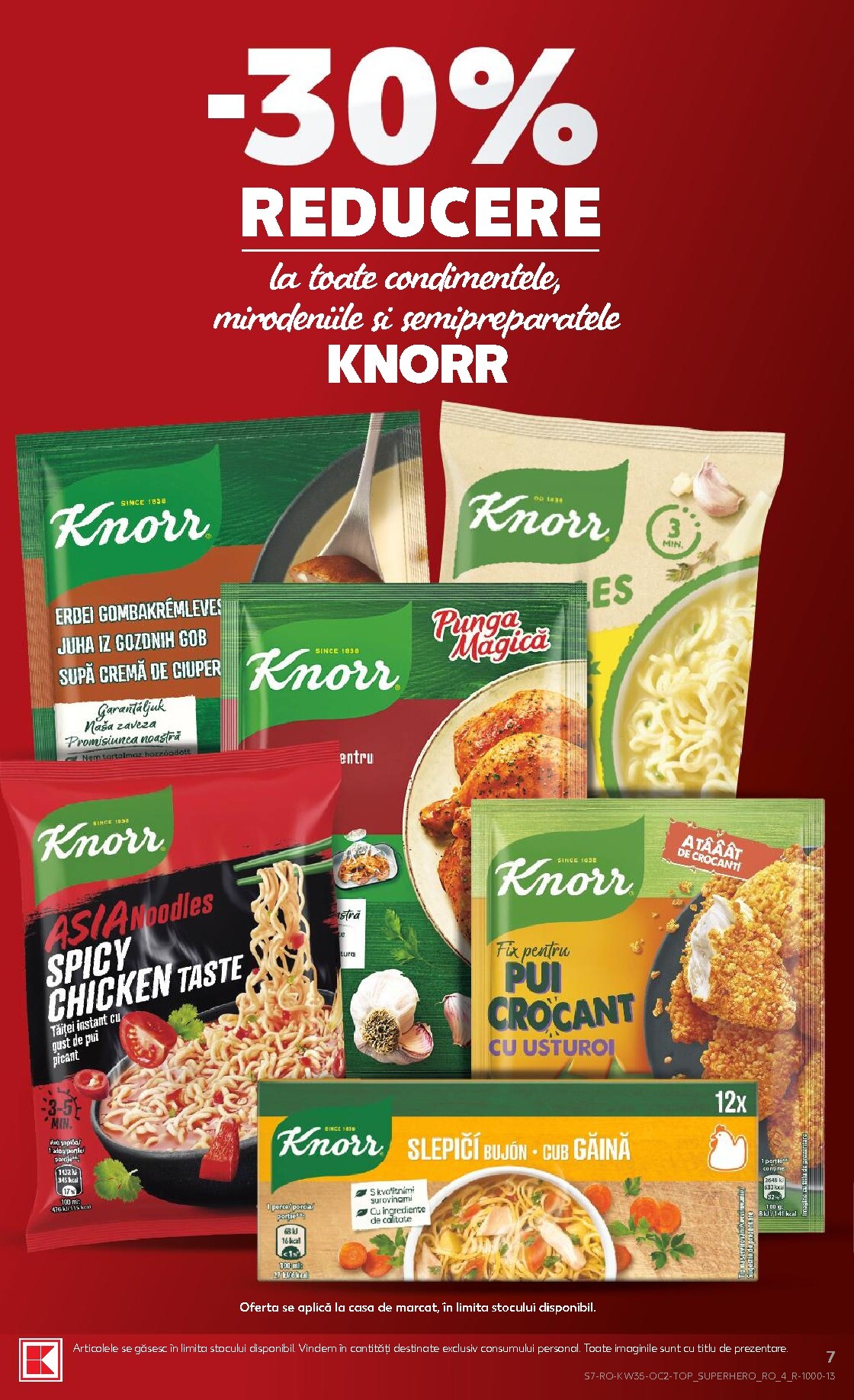 kaufland - Kaufland pliante pentru săptămâna viitoare de la miercuri 26.08.2026 până la marți 01.09.2026 - page: 7
