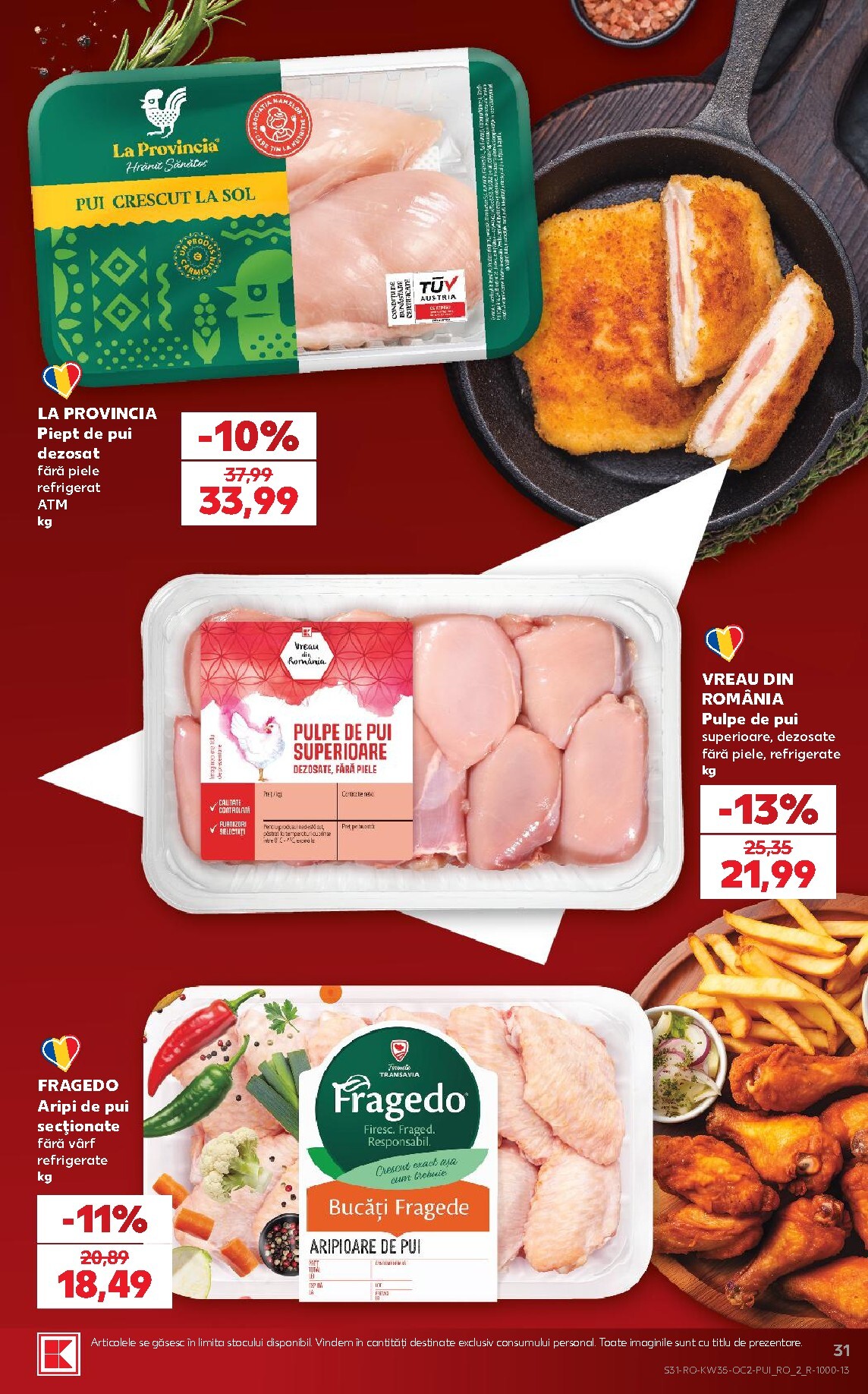 kaufland - Kaufland pliante pentru săptămâna viitoare de la miercuri 26.08.2026 până la marți 01.09.2026 - page: 31
