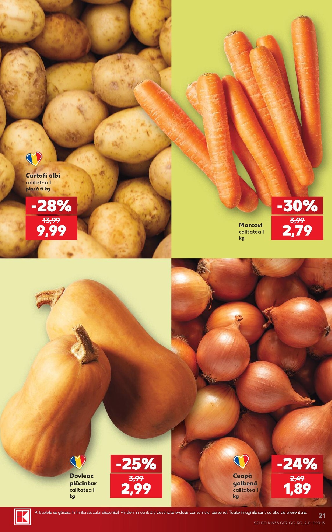 kaufland - Kaufland pliante pentru săptămâna viitoare de la miercuri 26.08.2026 până la marți 01.09.2026 - page: 21