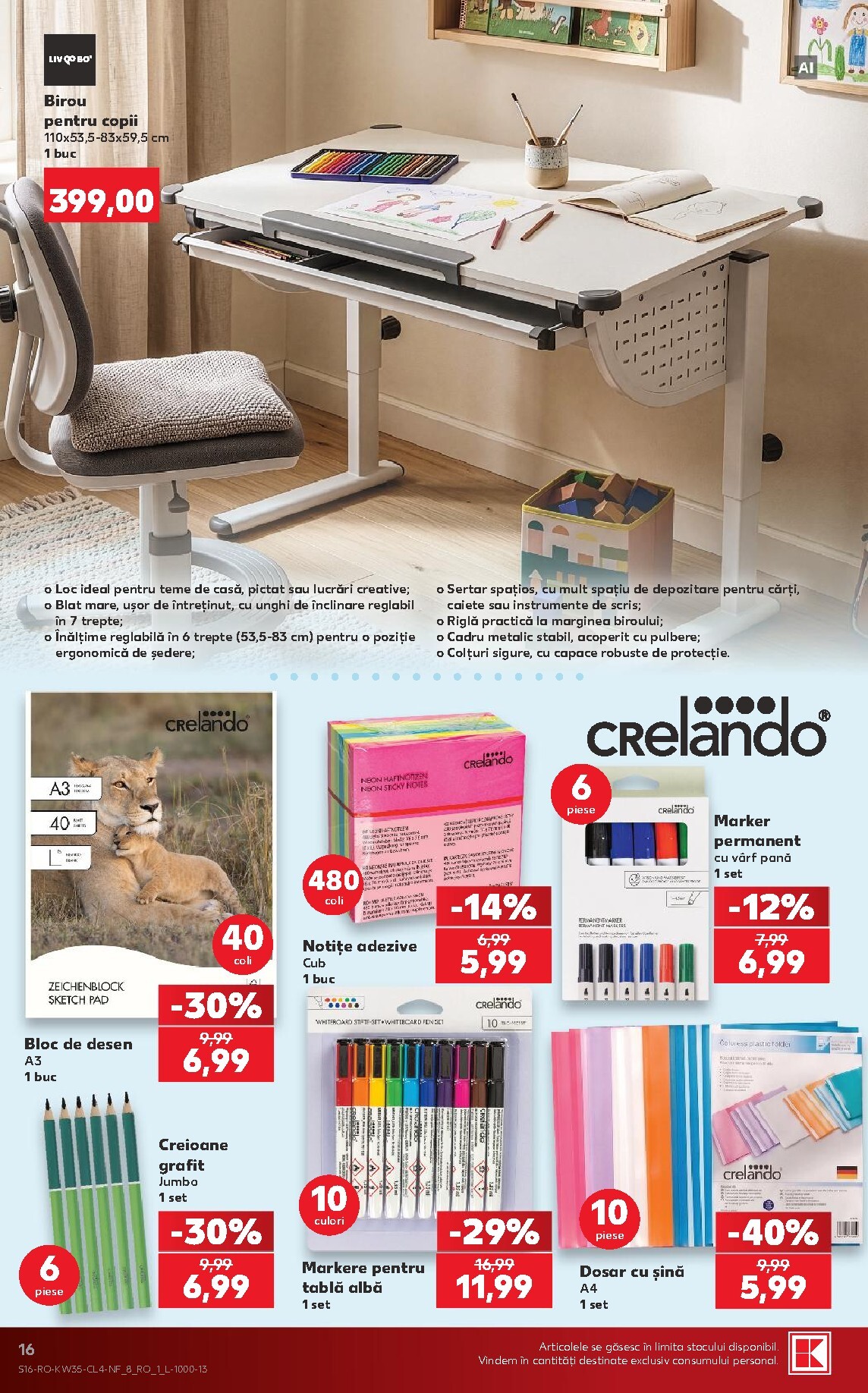 kaufland - Kaufland - Nonfood pliante pentru săptămâna viitoare de la miercuri 26.08.2026 până la marți 01.09.2026 - page: 16