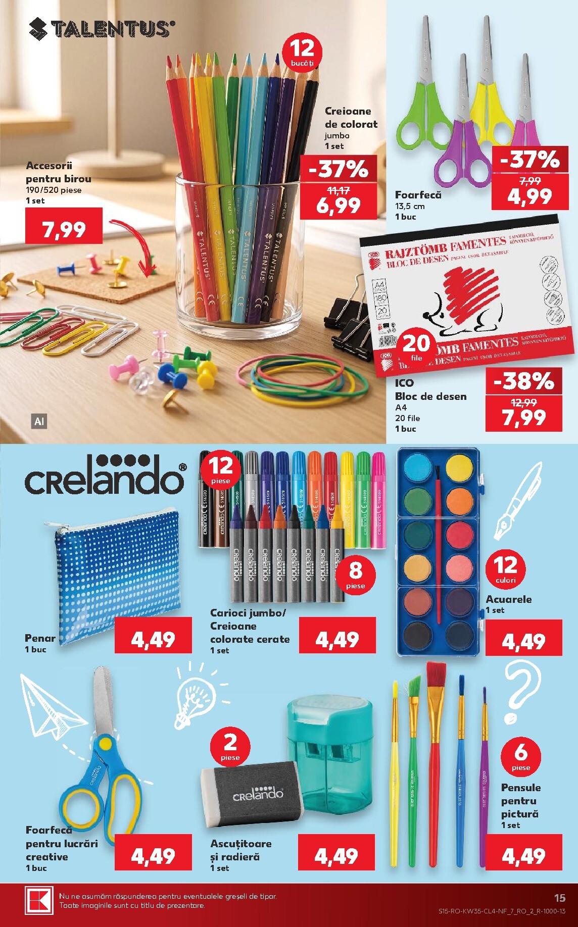 kaufland - Kaufland - Nonfood pliante pentru săptămâna viitoare de la miercuri 26.08.2026 până la marți 01.09.2026 - page: 15