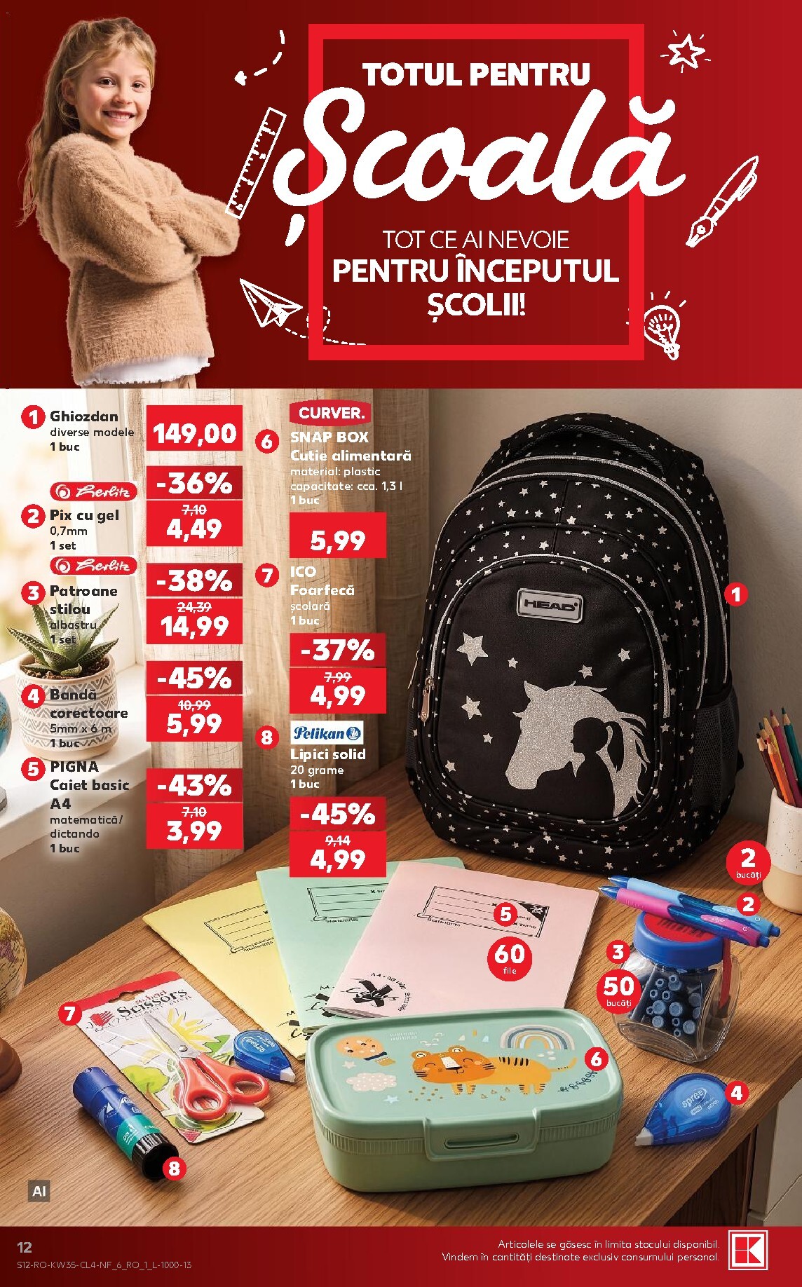 kaufland - Kaufland - Nonfood pliante pentru săptămâna viitoare de la miercuri 26.08.2026 până la marți 01.09.2026 - page: 12