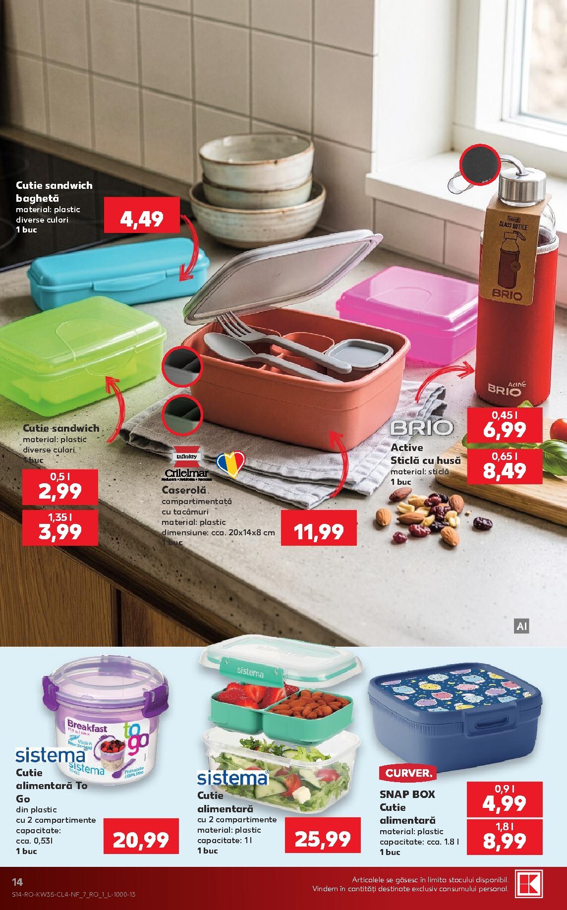 kaufland - Kaufland - Nonfood pliante pentru săptămâna viitoare de la miercuri 26.08.2026 până la marți 01.09.2026 - page: 14