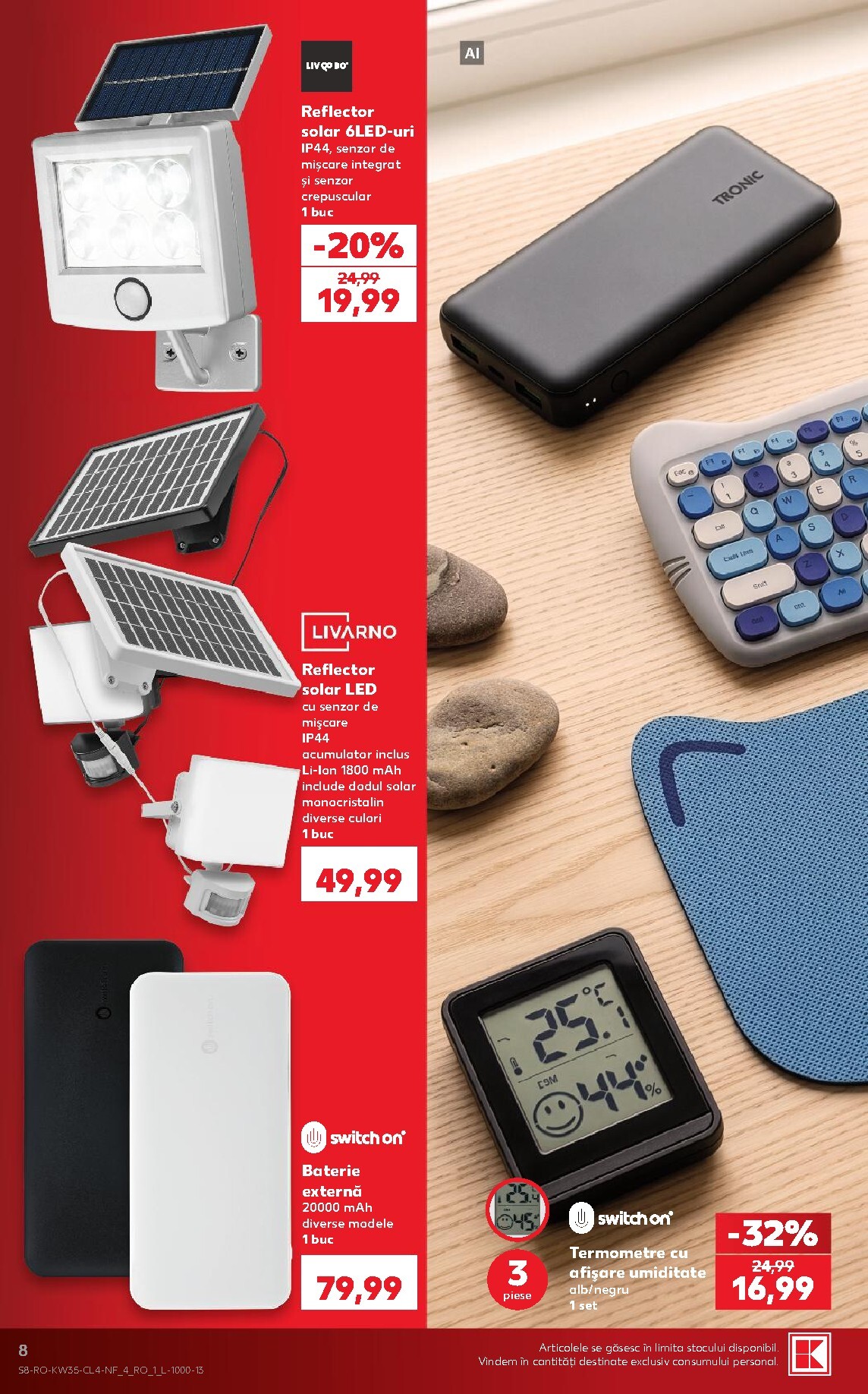 kaufland - Kaufland - Nonfood pliante pentru săptămâna viitoare de la miercuri 26.08.2026 până la marți 01.09.2026 - page: 8