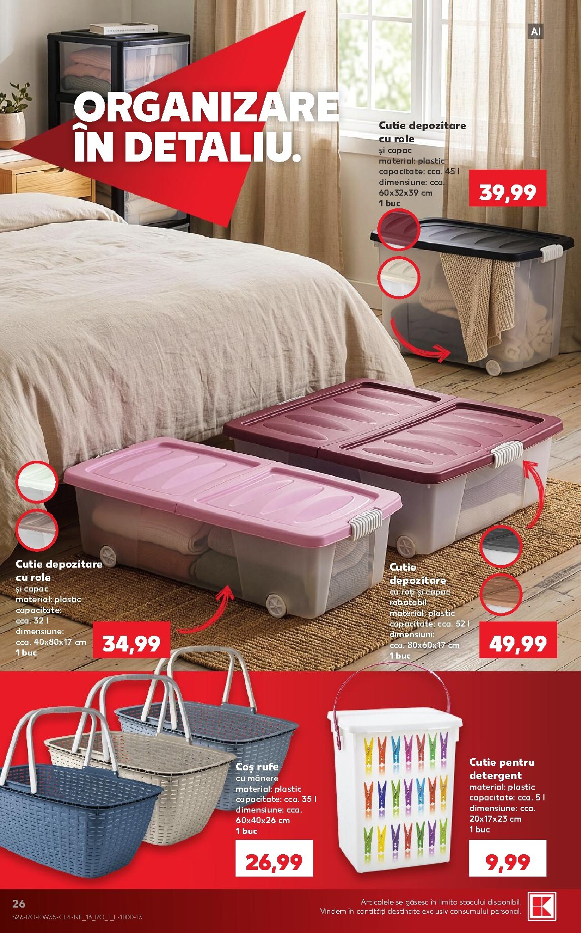 kaufland - Kaufland - Nonfood pliante pentru săptămâna viitoare de la miercuri 26.08.2026 până la marți 01.09.2026 - page: 26
