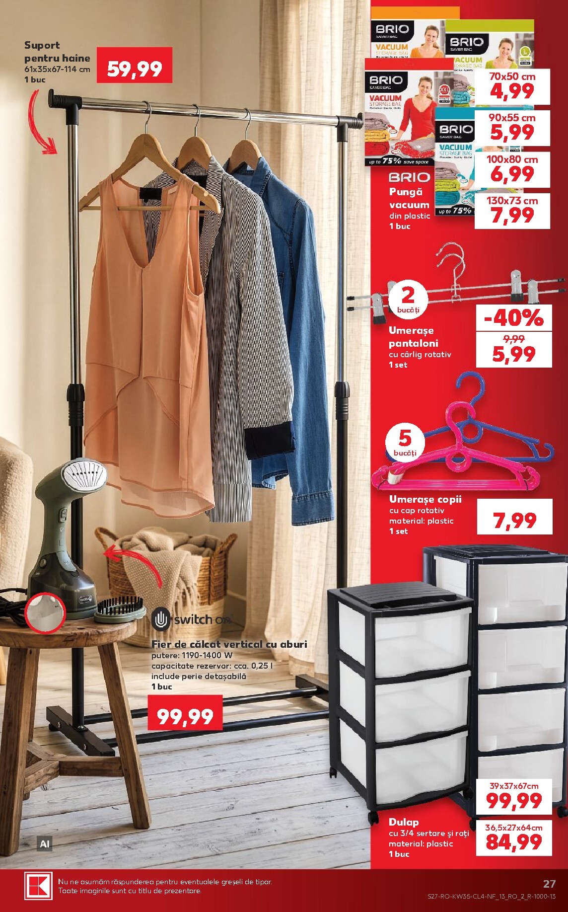kaufland - Kaufland - Nonfood pliante pentru săptămâna viitoare de la miercuri 26.08.2026 până la marți 01.09.2026 - page: 27
