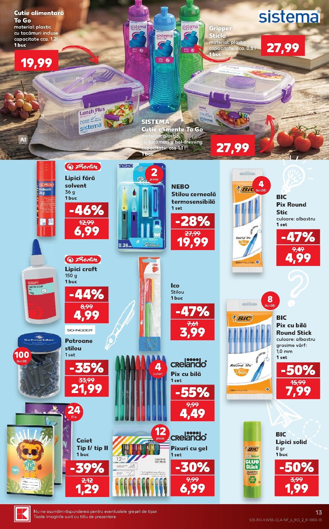kaufland - Kaufland - Nonfood pliante pentru săptămâna viitoare de la miercuri 26.08.2026 până la marți 01.09.2026 - page: 13