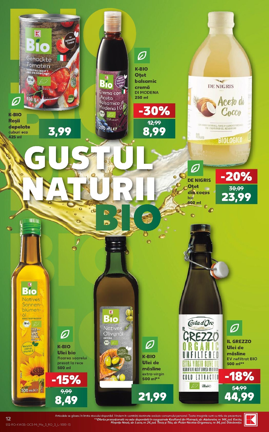 kaufland - Kaufland - Produse BIO pliante pentru săptămâna viitoare de la miercuri 26.08.2026 până la marți 01.09.2026 - page: 12