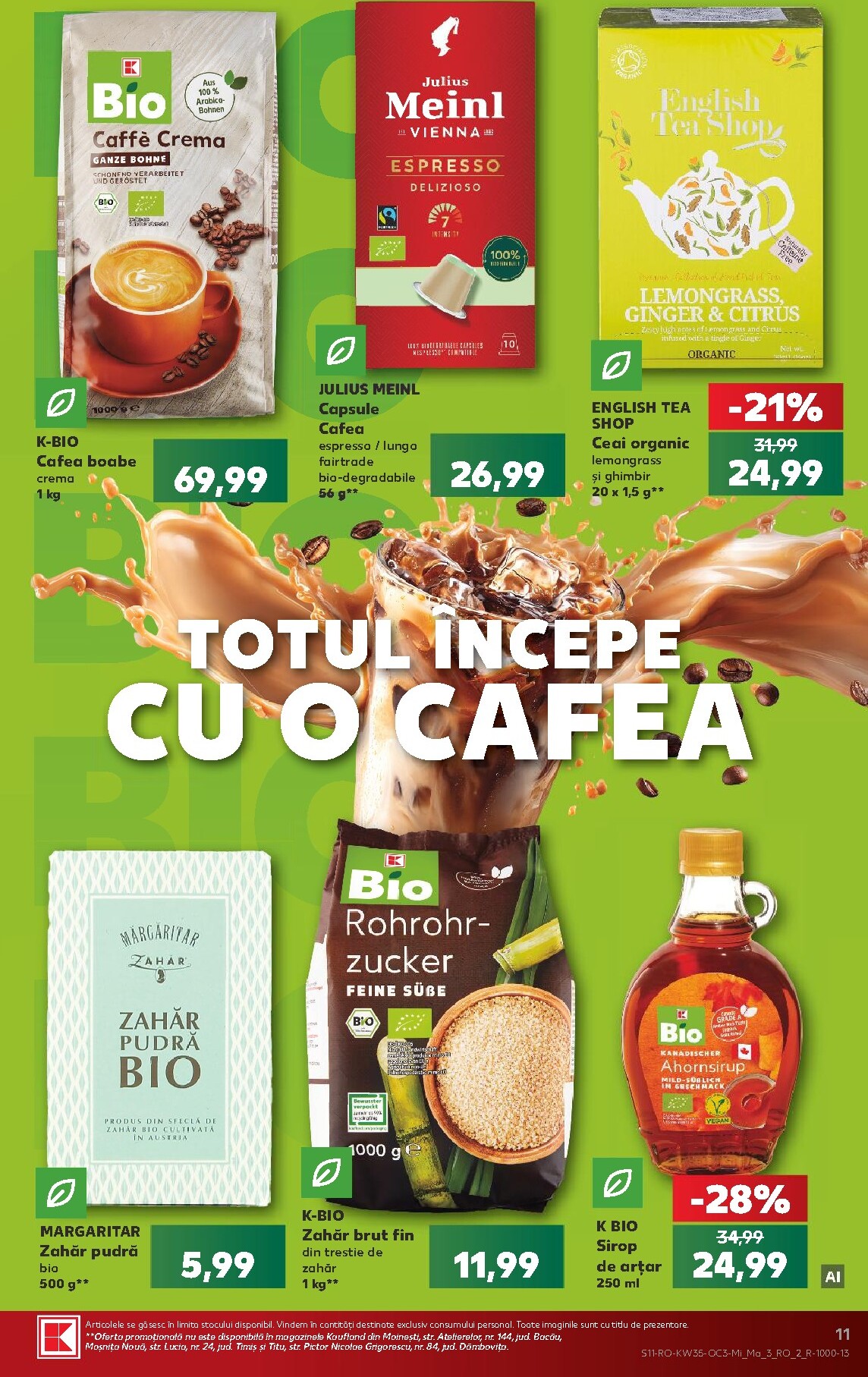 kaufland - Kaufland - Produse BIO pliante pentru săptămâna viitoare de la miercuri 26.08.2026 până la marți 01.09.2026 - page: 11